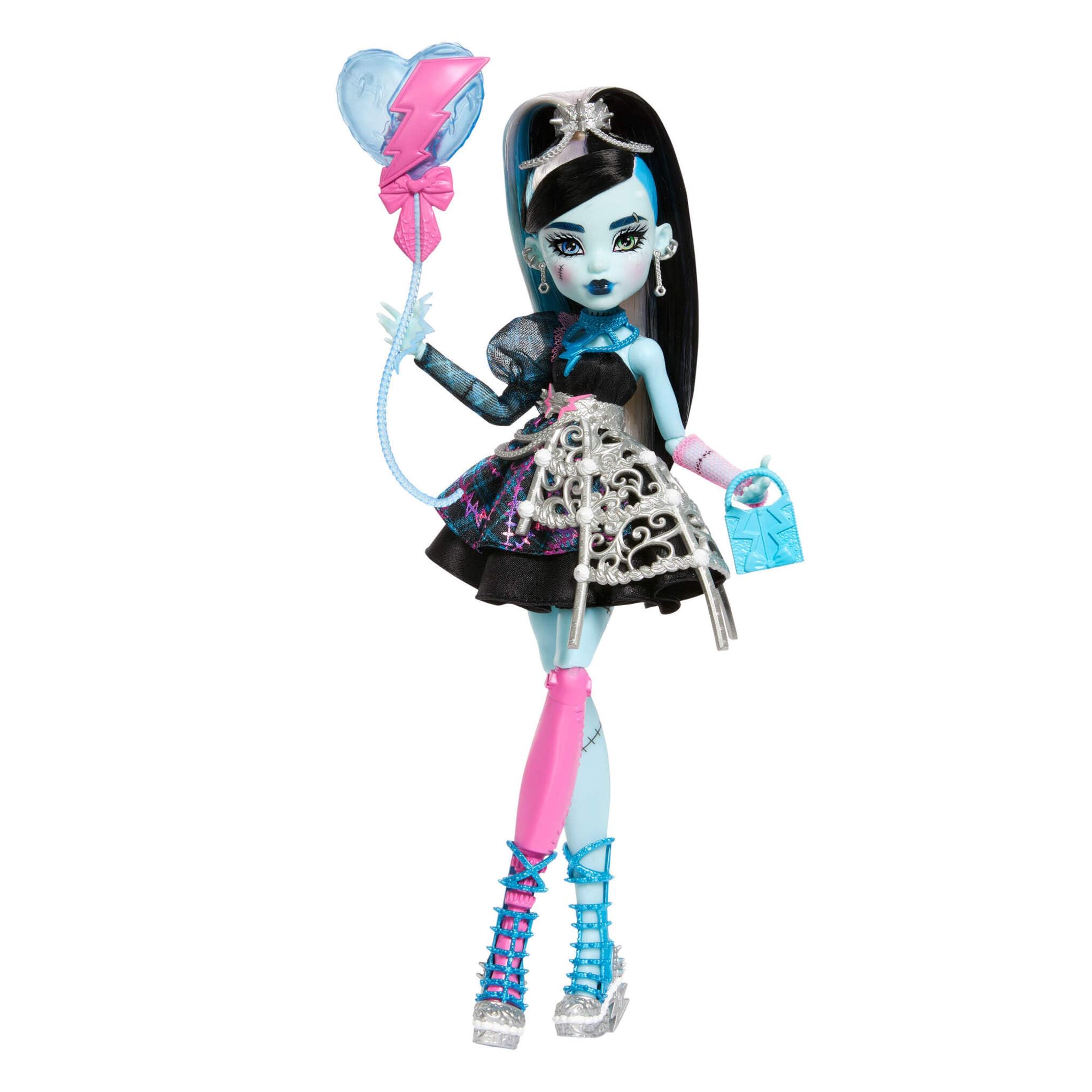 Monster High Frankie Stein Doll - Scary Sweet Birthday Edition | 11.4173 in | Ages 4+