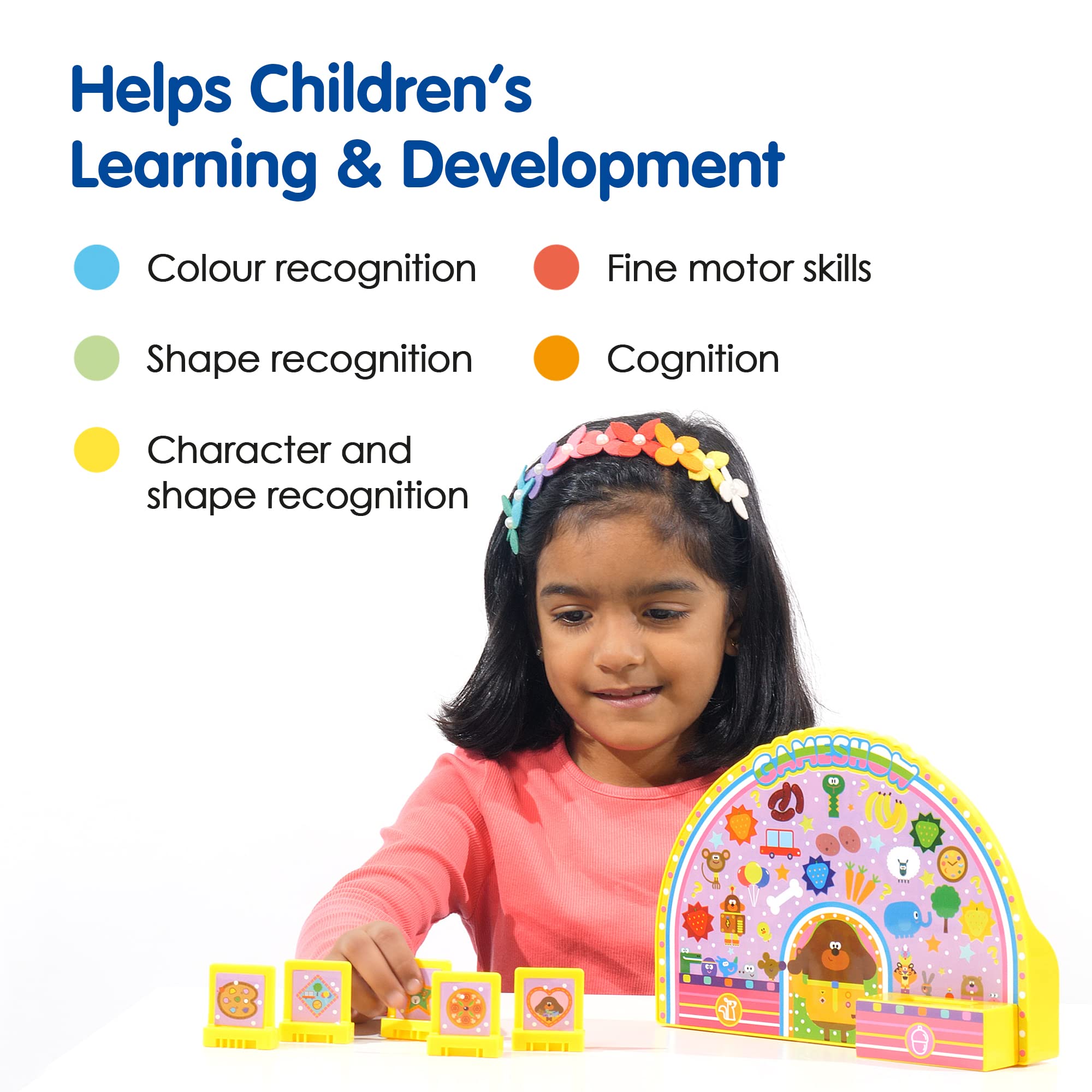 Hey Duggee HD24 Game Show Toy for Kids - Interactive Learning for Ages 3+ | Multicolor Plastic