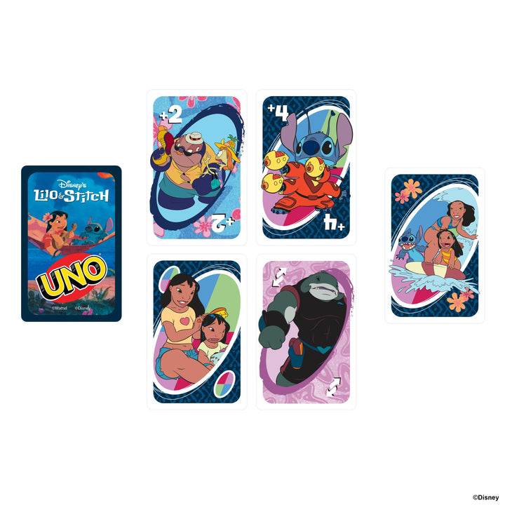 Mattel Games UNO Disney’s Lilo and Stitch Card Game