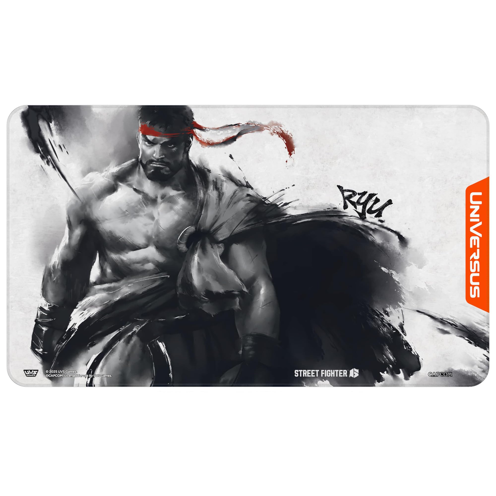 UniVersus Street Fighter 6: Challenger Series Playmat - Ryu | 24 x 14 Inch Neoprene 1