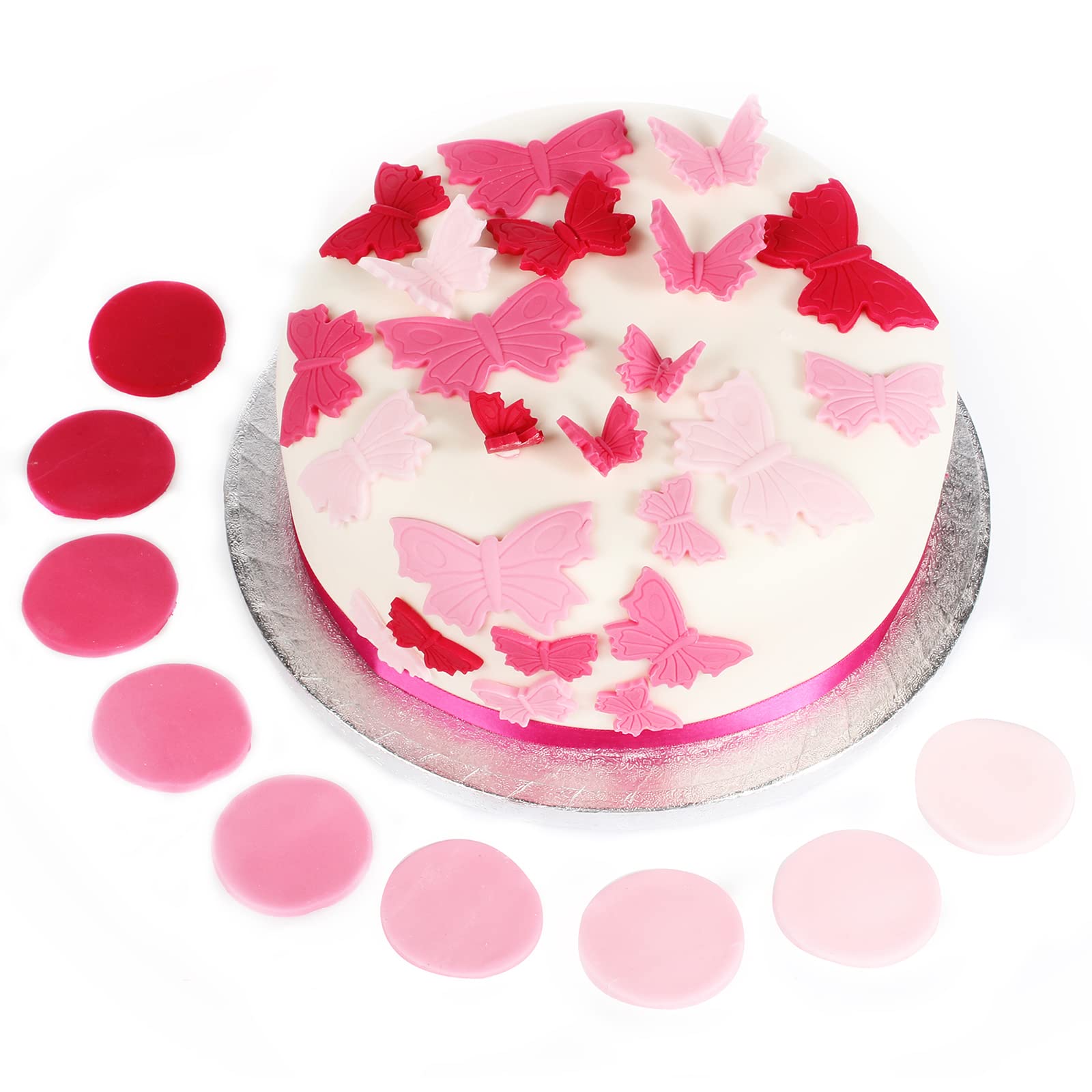 Colour Splash - Reds 5 Pack Food Colouring Gels, Highly Concentrated, Easy to Use Squeezy Tubes for Cakes & Icing 5