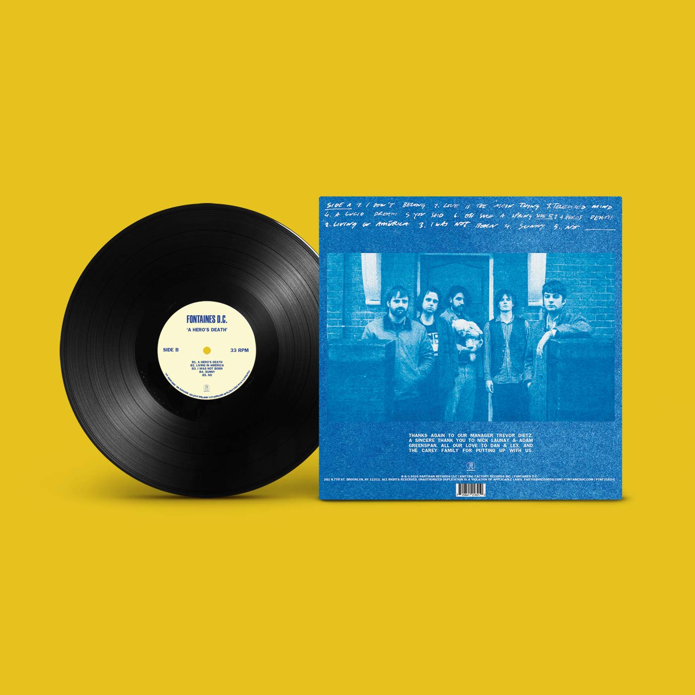 Fontaines D.C. - A Hero's Death [Audio CD] 7