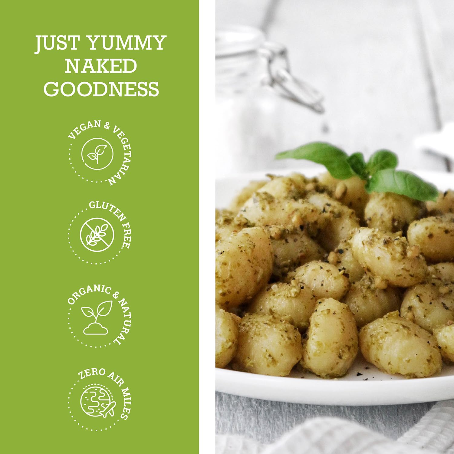 Mr Organic Gluten Free Gnocchi - Organic, Non-GMO, Preservative Free | 350g Pack 4