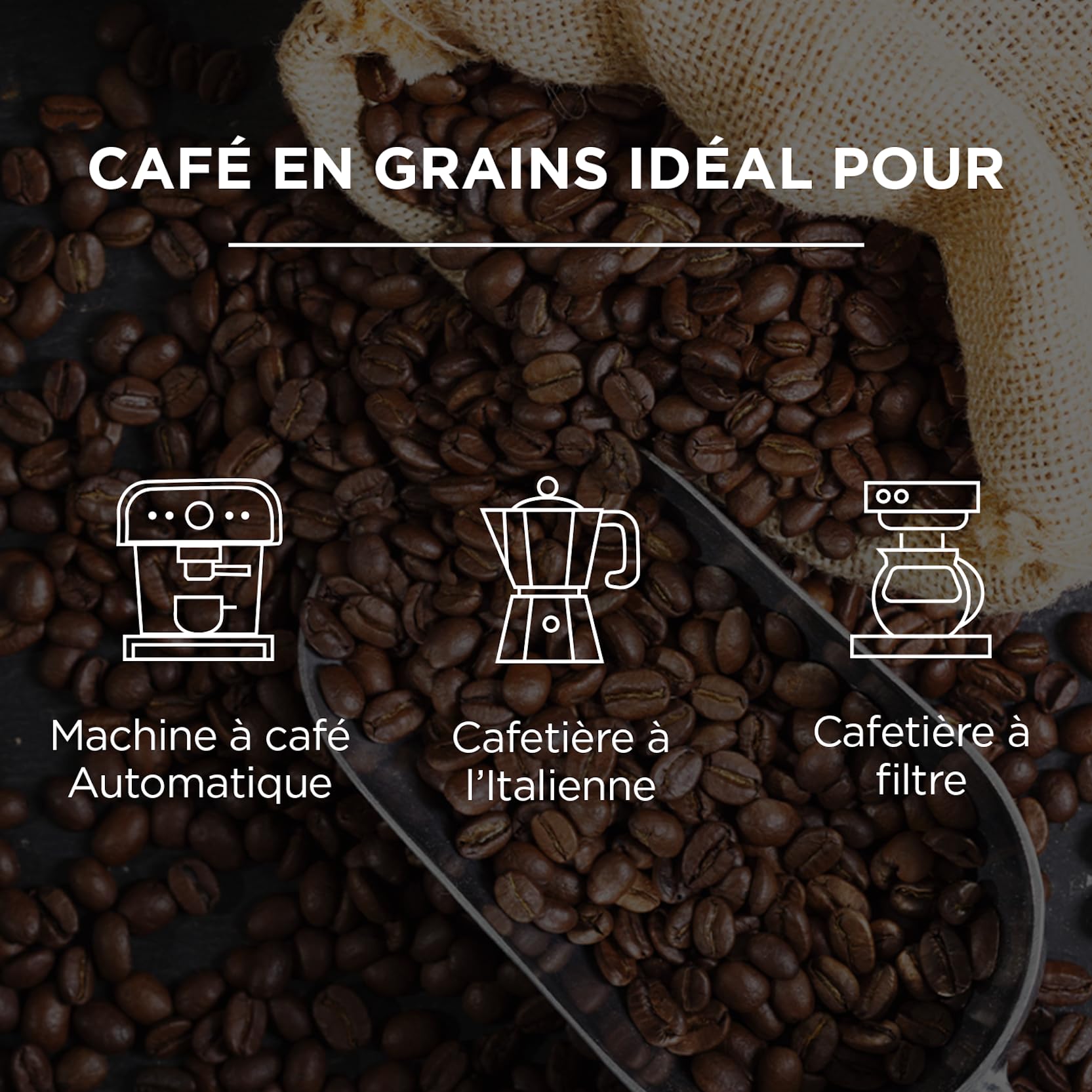 Kimbo Espresso Intenso Whole Coffee Beans, Medium Roast, 250g 8