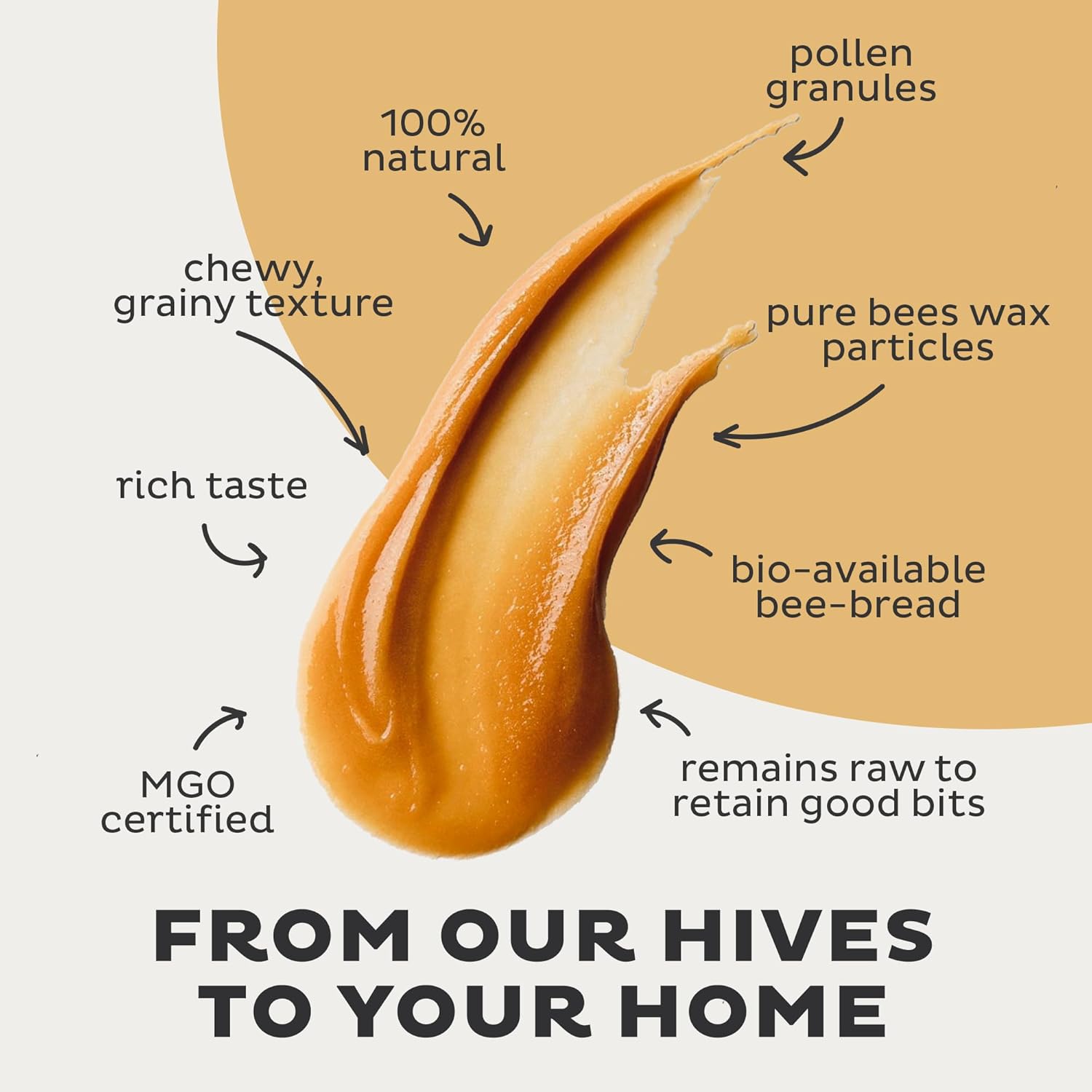 Steens Manuka Honey - Pure & Raw Active Manuka Honey (500g) 4