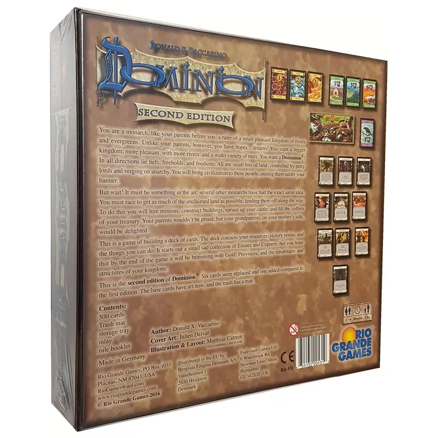 Rio Grande Games Dominion Second Edition Board Game 6