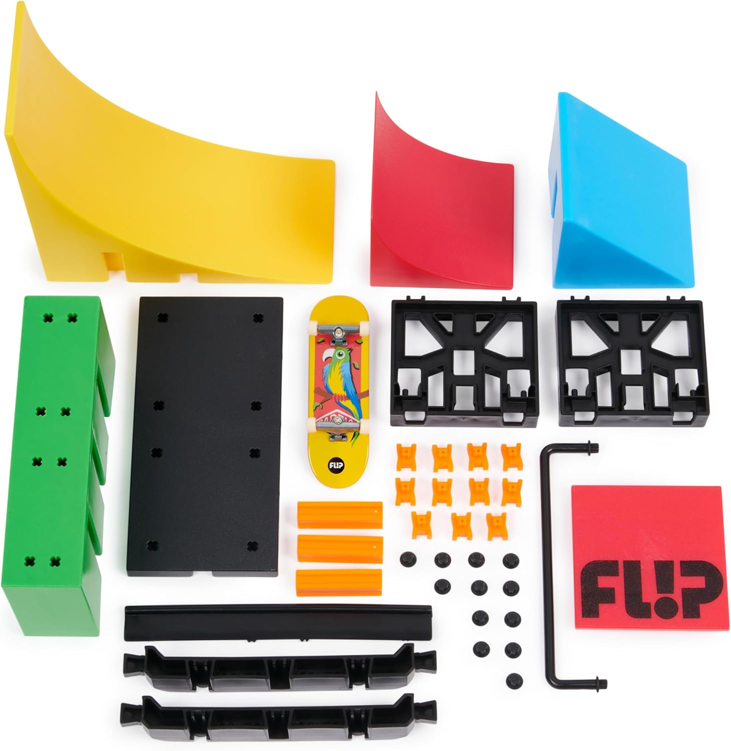 Tech Deck Competition Wall 2.0 X-Connect Park Creator - Customizable Skatepark Playset for Kids 6+ 5