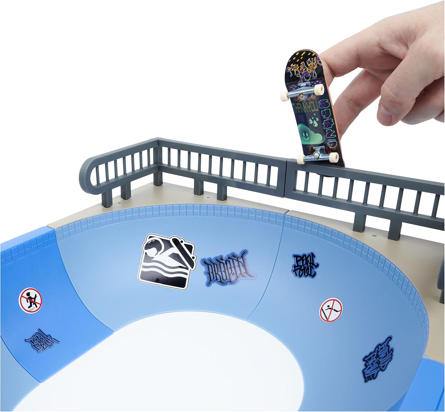 Tech Deck Daewon Mega Bowl X-Connect Park Creator Playset - Customizable Skate Park with Exclusive Fingerboard 3