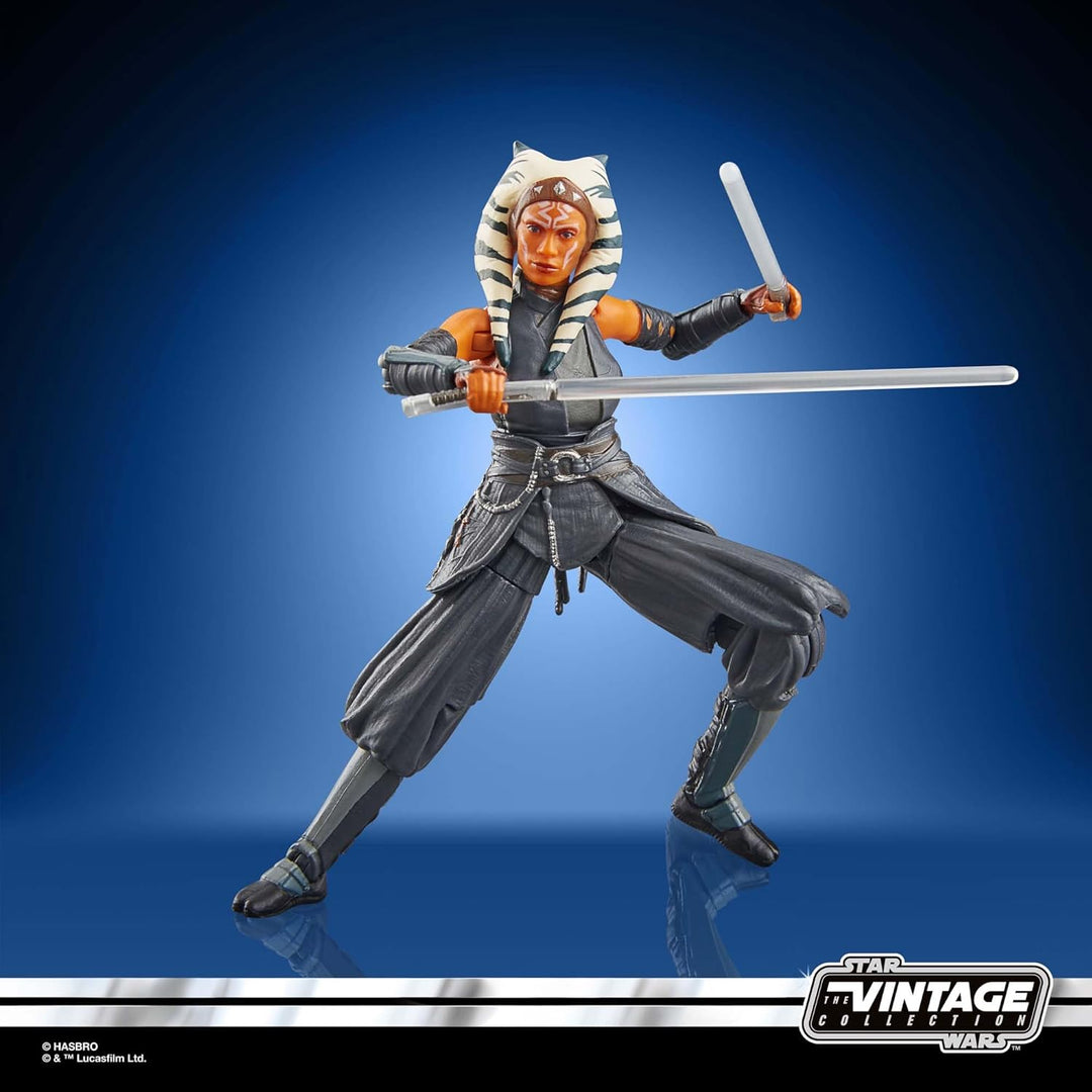 Star Wars The Vintage Collection Ahsoka Tano Action Figure - 3.75" Scale, Lightsaber Accessories, Ages 4+