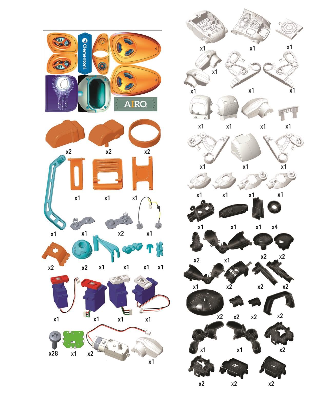 Clementoni AIRO Science Museum AI Robot - Interactive Educational Toy for Kids 8+ 4