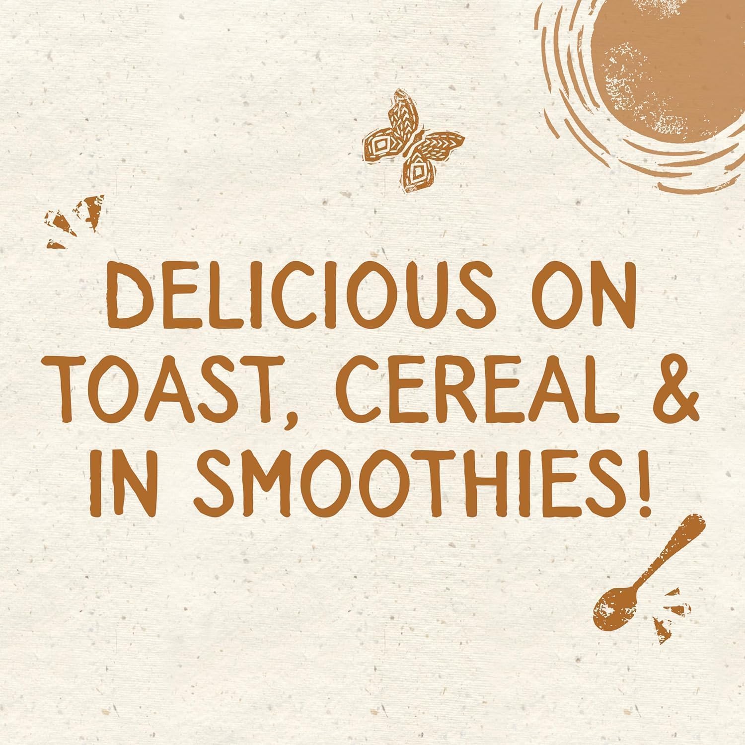 Whole Earth Smooth Peanut Butter, All Natural, No Added Sugar, 1kg Tub