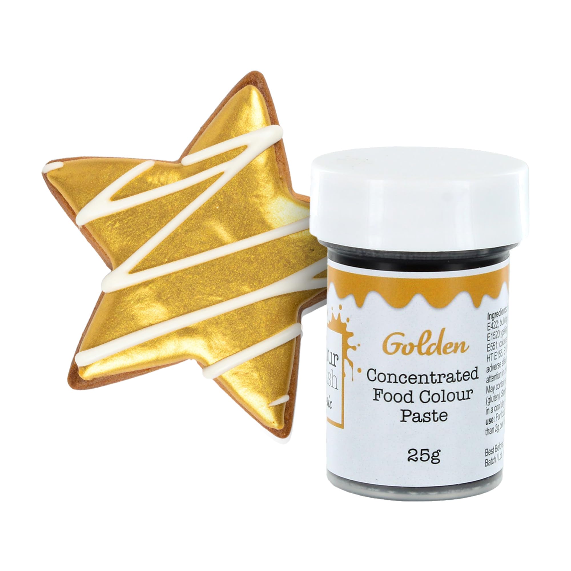 Colour Splash - Golden Concentrated Food Colouring Paste for Baking
