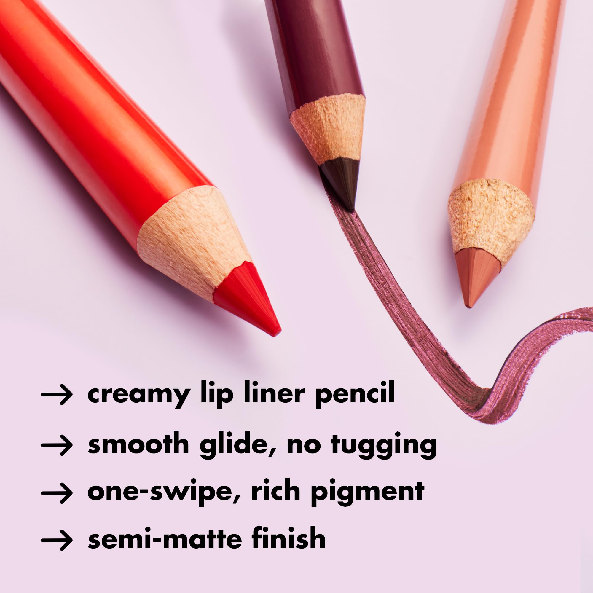 e.l.f. Cream Glide Lip Liner - Lip Pencil for Shaping & Defining Lips (Espresso Martini) 6
