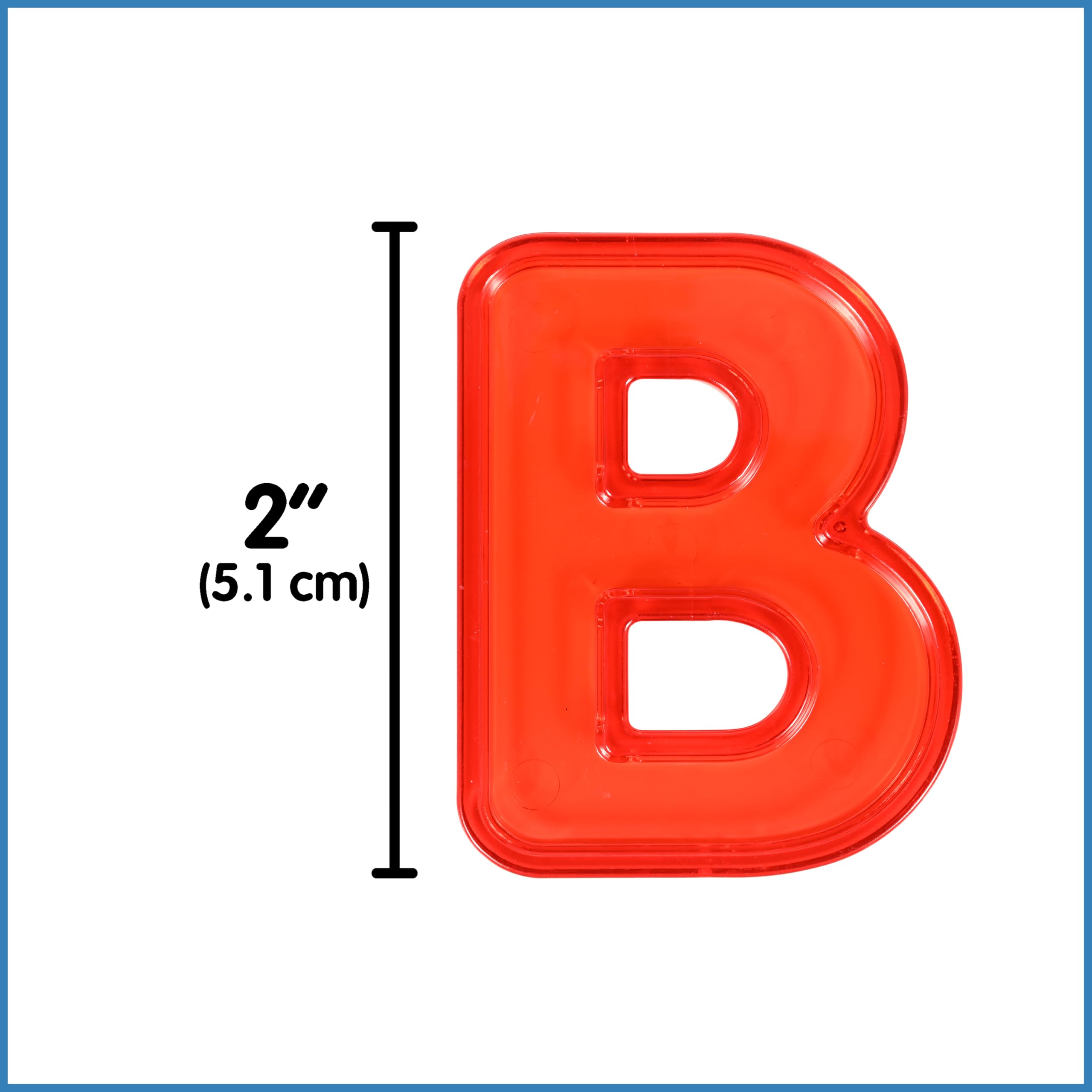 edxeducation Transparent Letters and Numbers - Mini Jar with Lid and Handle 16