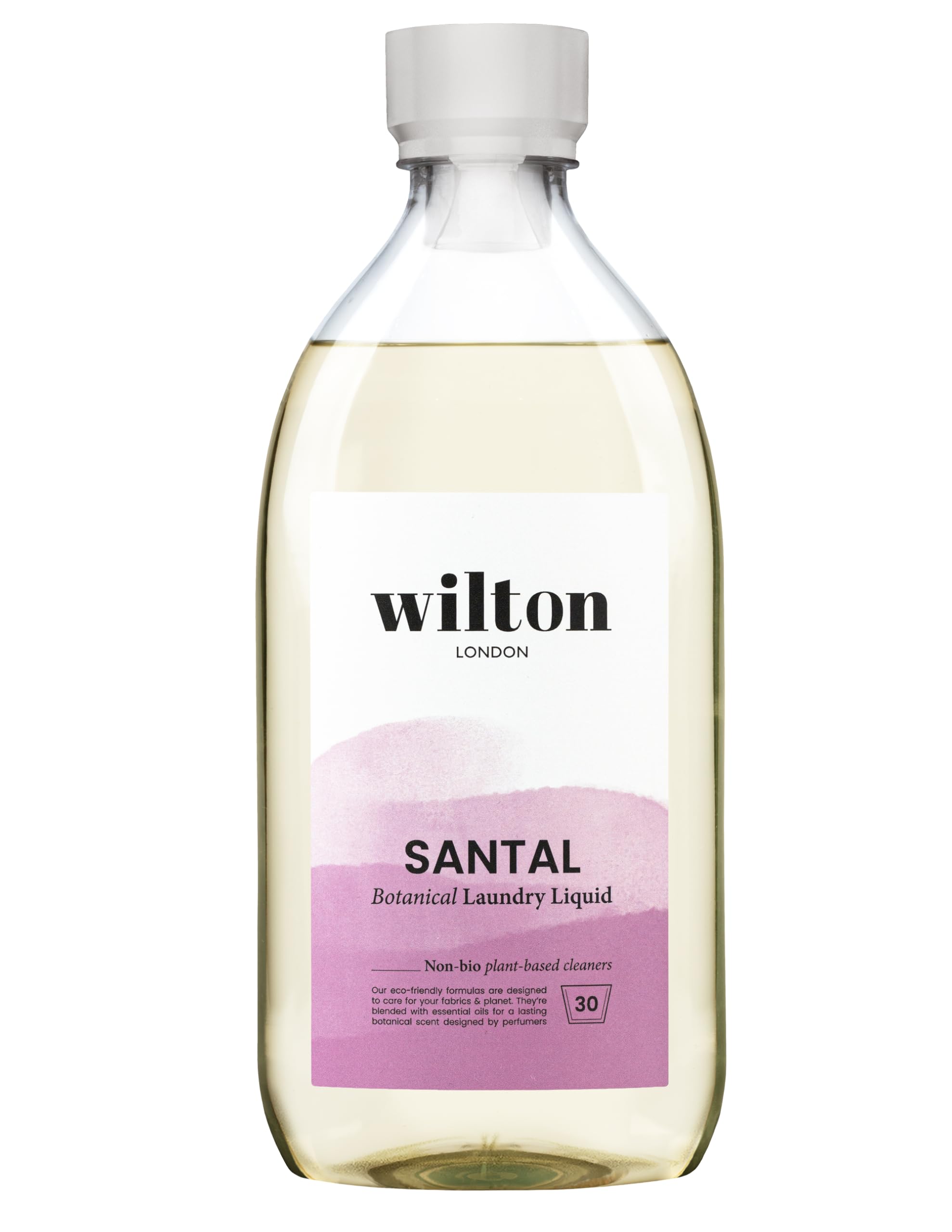Wilton London Santal Eco-Friendly Laundry Liquid - 30 Washes, Non-Bio