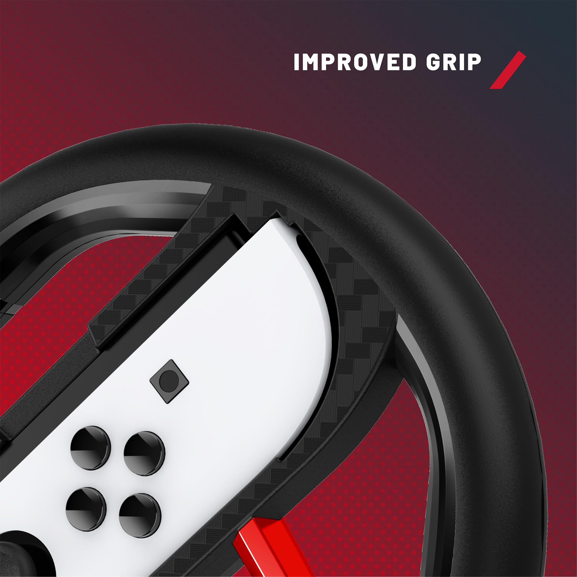 STEALTH Racing Wheel Twin Pack for Switch 2 Controllers 4