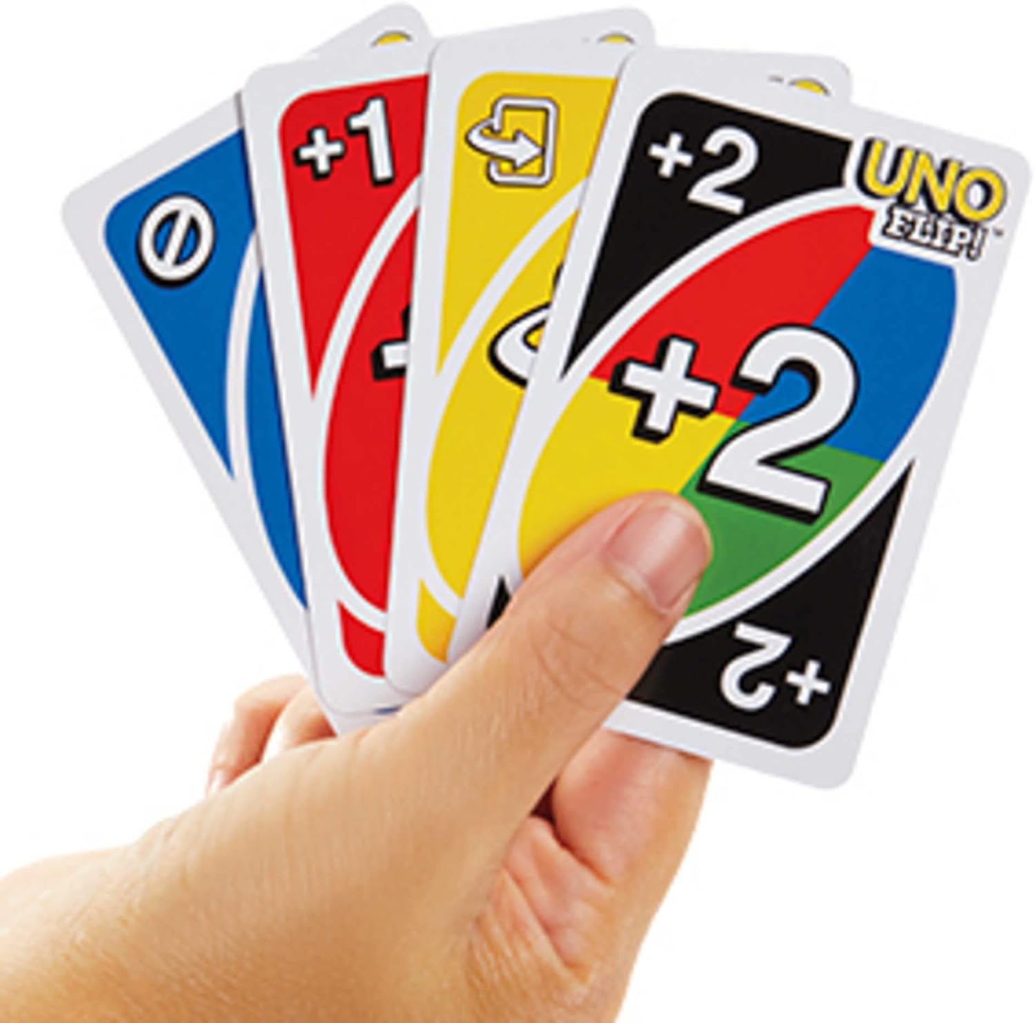 Mattel Games UNO FLIP! Family Card Game in Sturdy Tin with 112 Double-Sided Cards 4