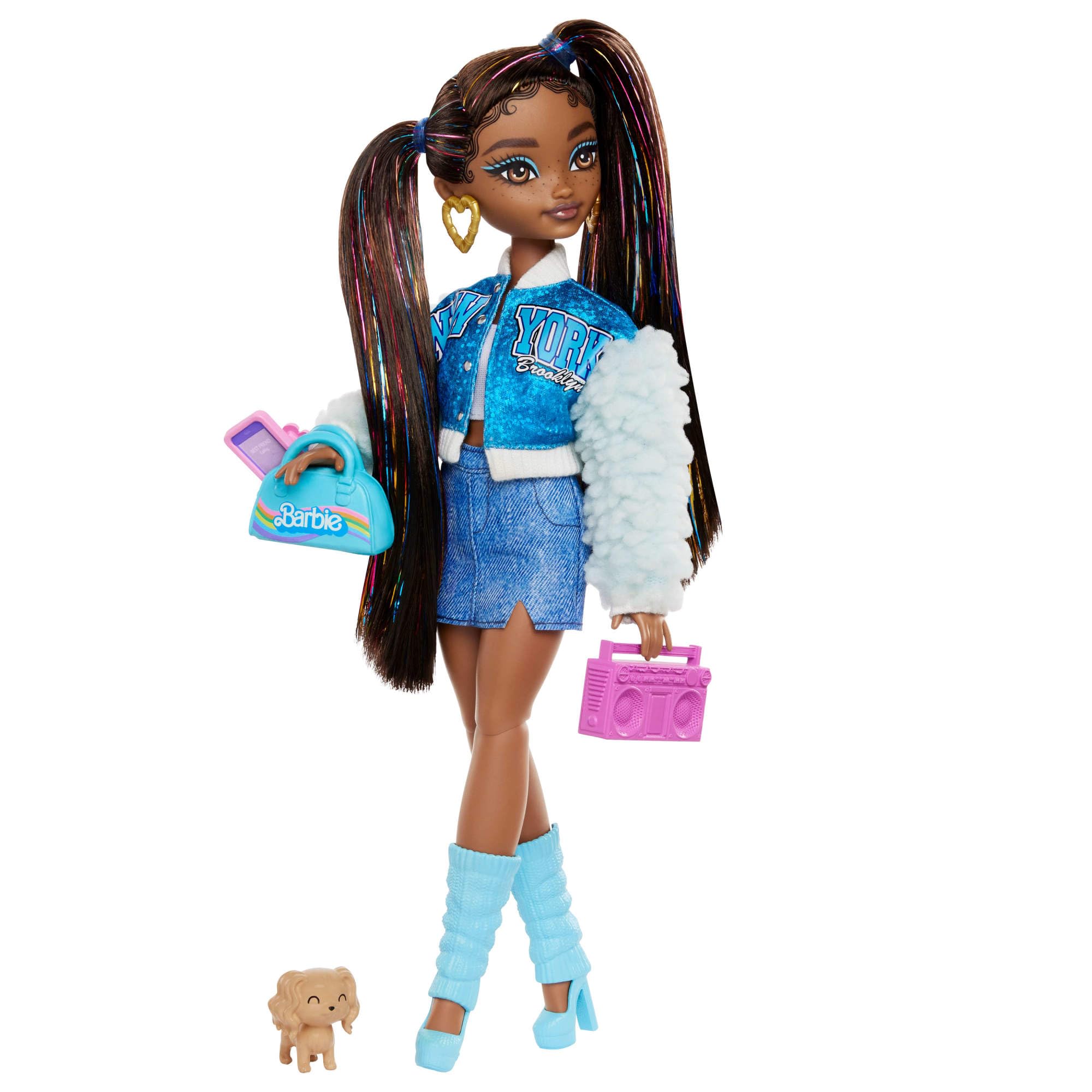 Barbie Dream Besties Playset - Brooklyn Doll with 9 Music Accessories, Posable Fashion Doll for Kids