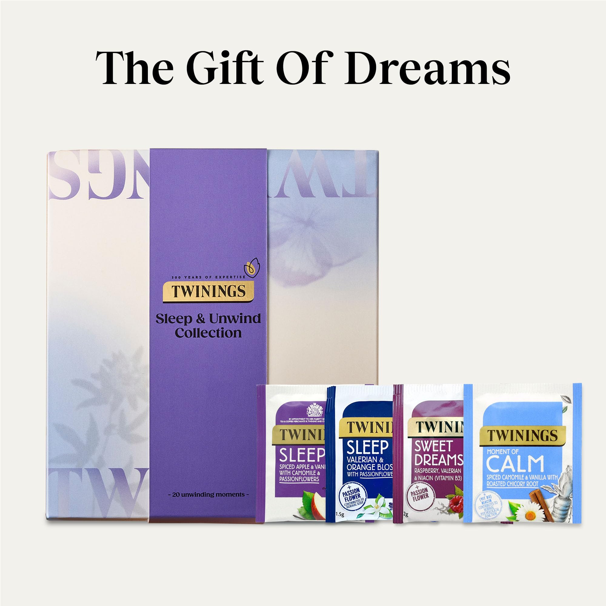 Twinings Superblends Sleep & Unwind Collection Gift Box - 20 Individually Wrapped Herbal Tea Bags 3