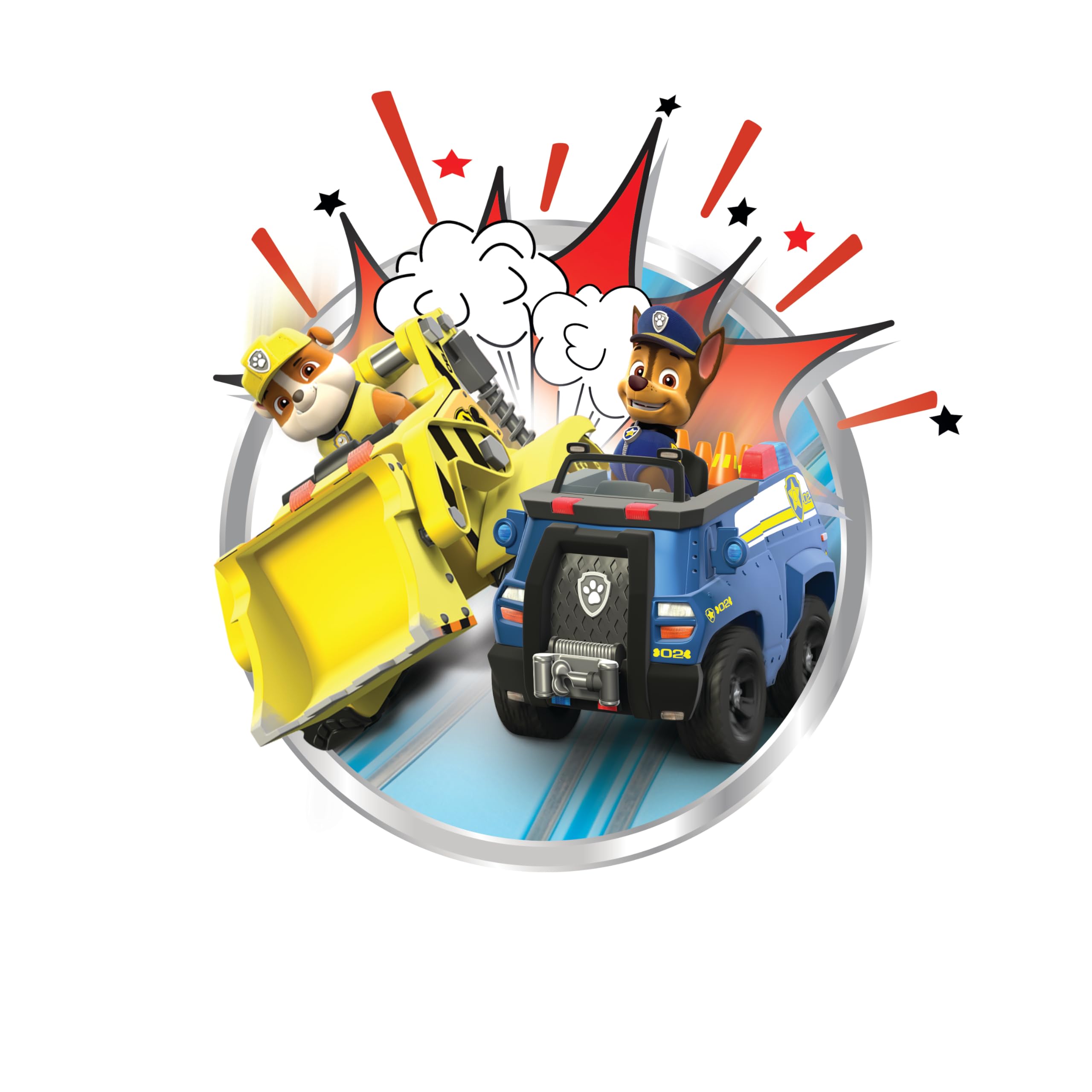 Carrera FIRST PAW Patrol - On The Double Slot Racing Track Set for Kids 10