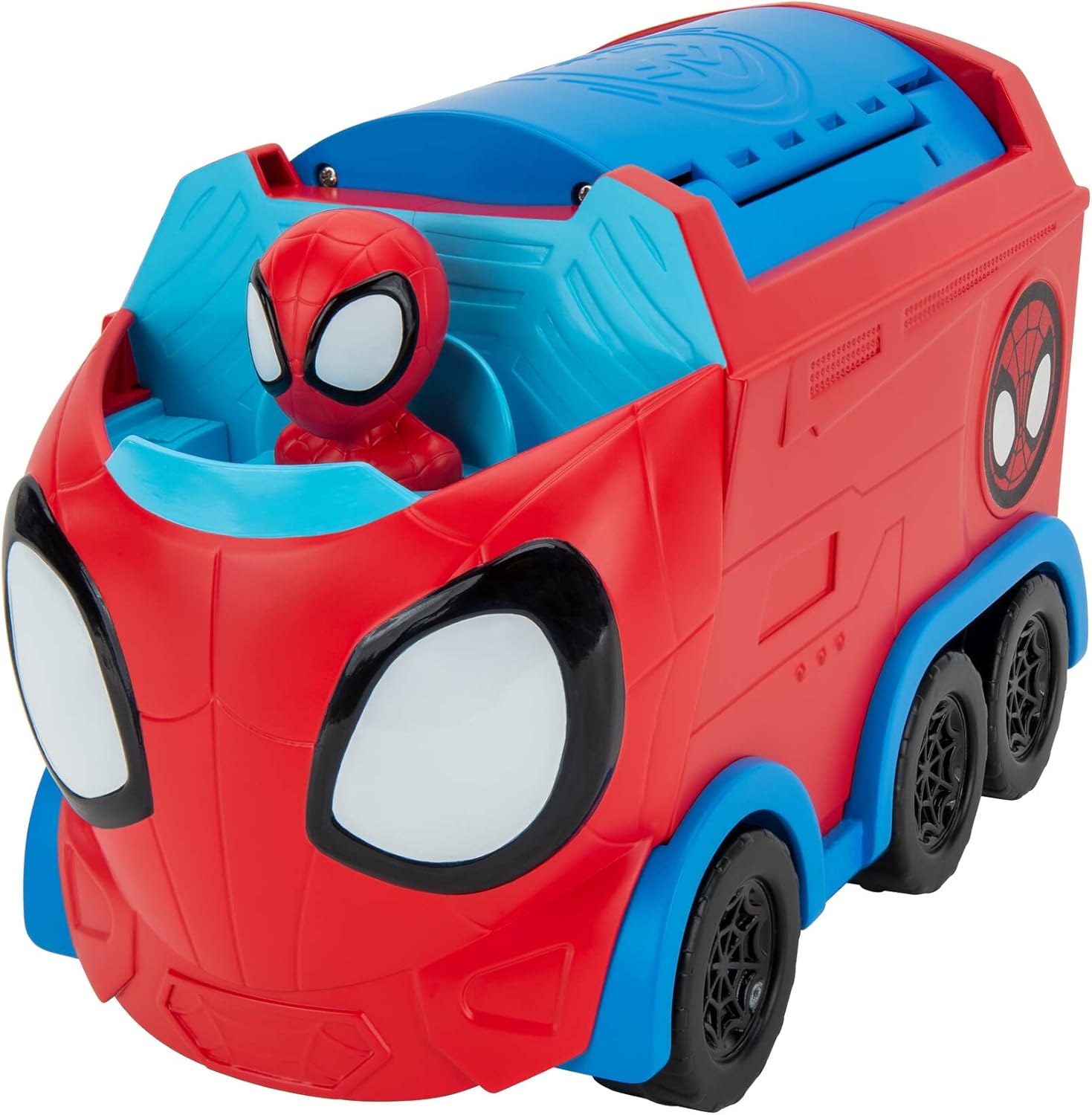 Spidey and Friends Web Spinning Hauler - 8-Inch 3-in-1 Transforming Vehicle 5