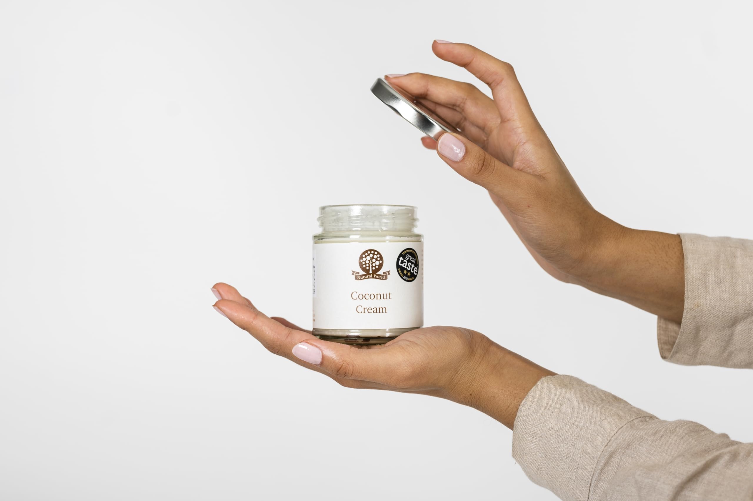 Nutural World Coconut Cream (170g) - 100% Pure, No Additives, Great Taste Award Winner 6