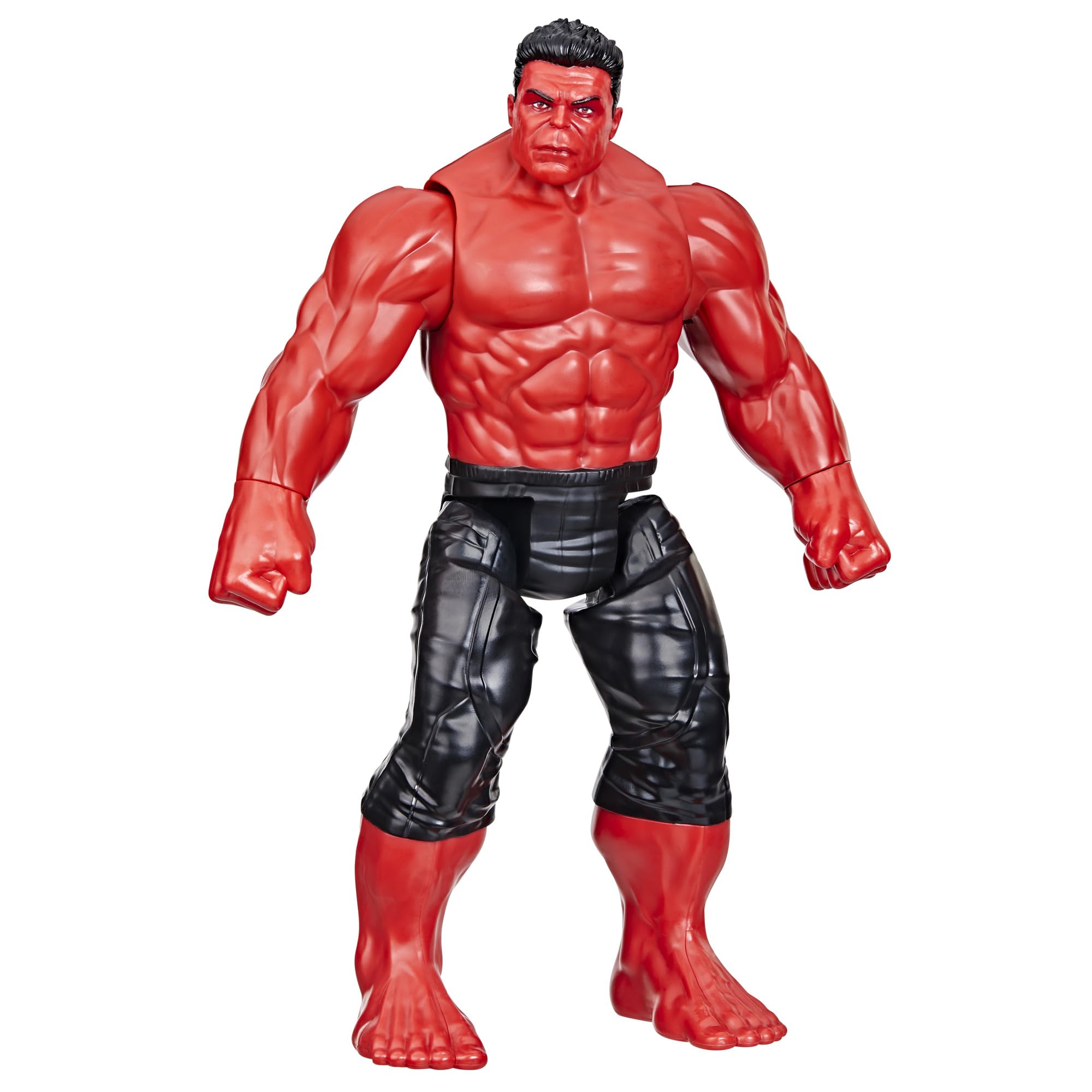 Marvel Studios Red Hulk Titan Hero Series Deluxe Action Figure - 12-Inch Posable Figure for Kids 3
