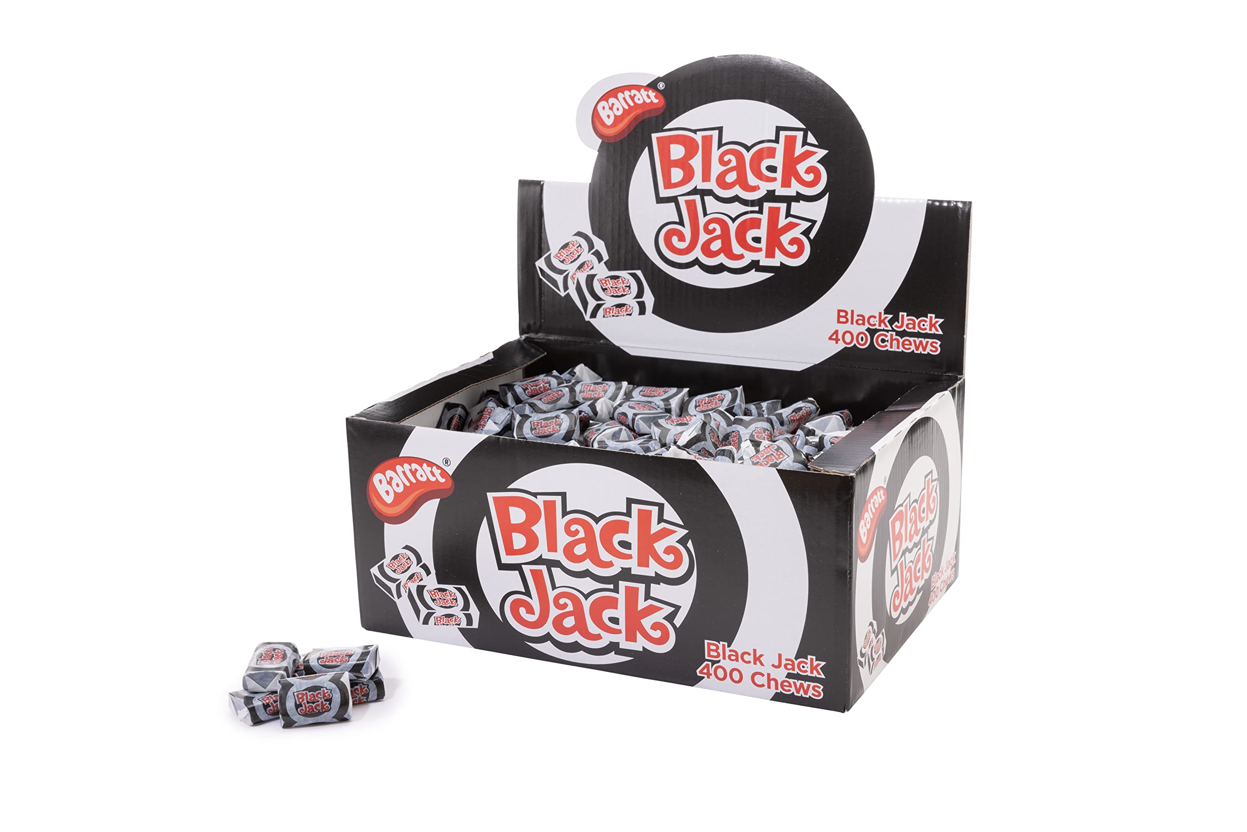 Barratt - Black Jack Chews Candy (400 Pieces)