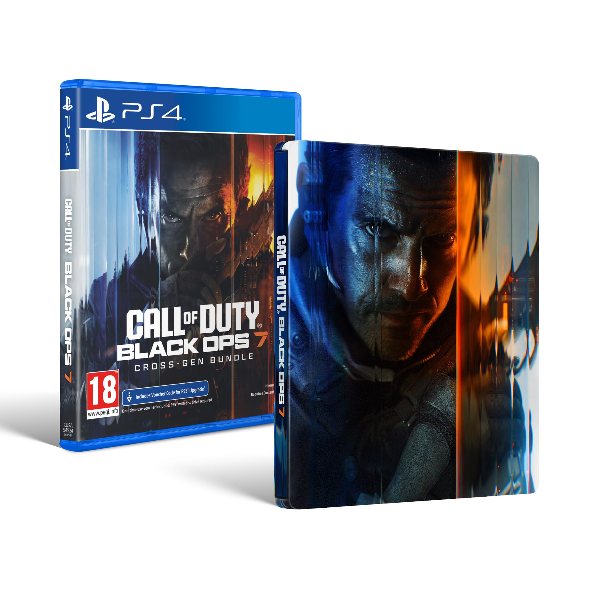 Call of Duty: Black Ops 7 - PlayStation 4 & 5 Cross-Gen Bundle with SteelBook