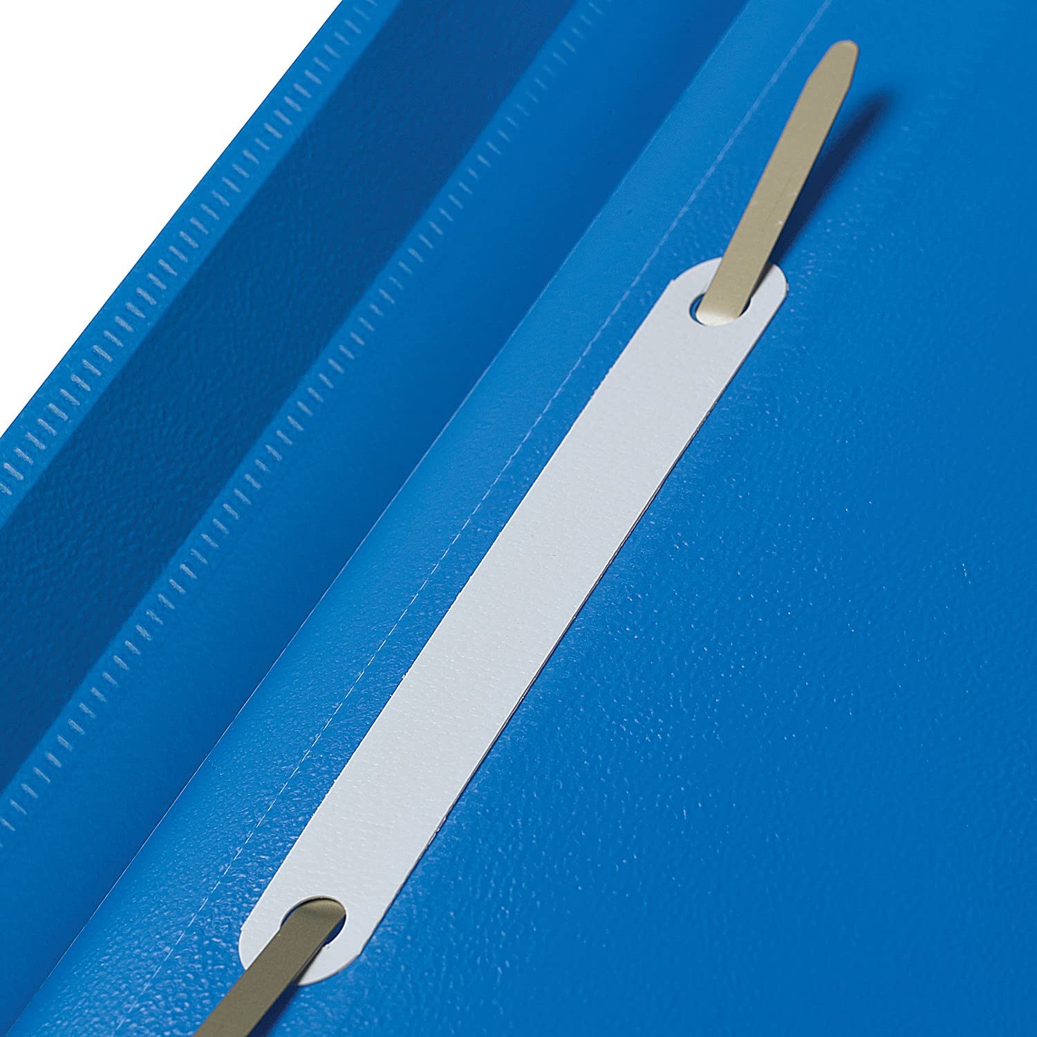 Q-Connect A4 Project Folder - Blue, 2 Bar Prong Mechanism, Pack of 25 2