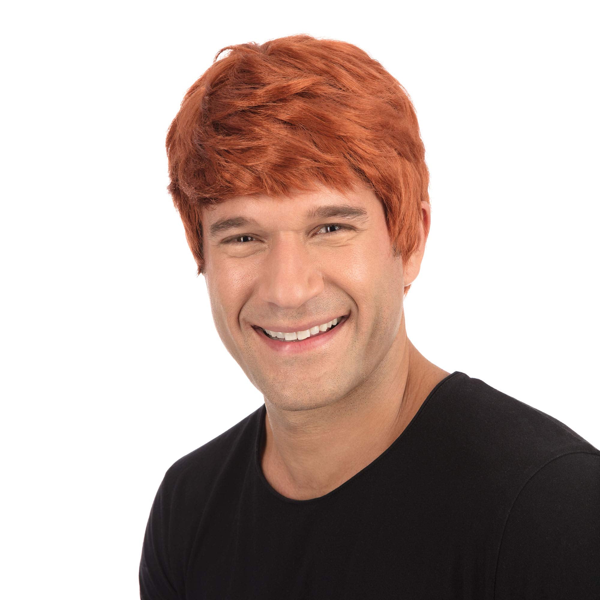 Bristol Novelty BW067 Male Wig Short Ginger One Size