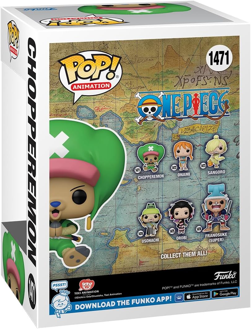 Funko Pop! Animation: One Piece - Tony Tony Chopperemon (Wano) Vinyl Figure 4
