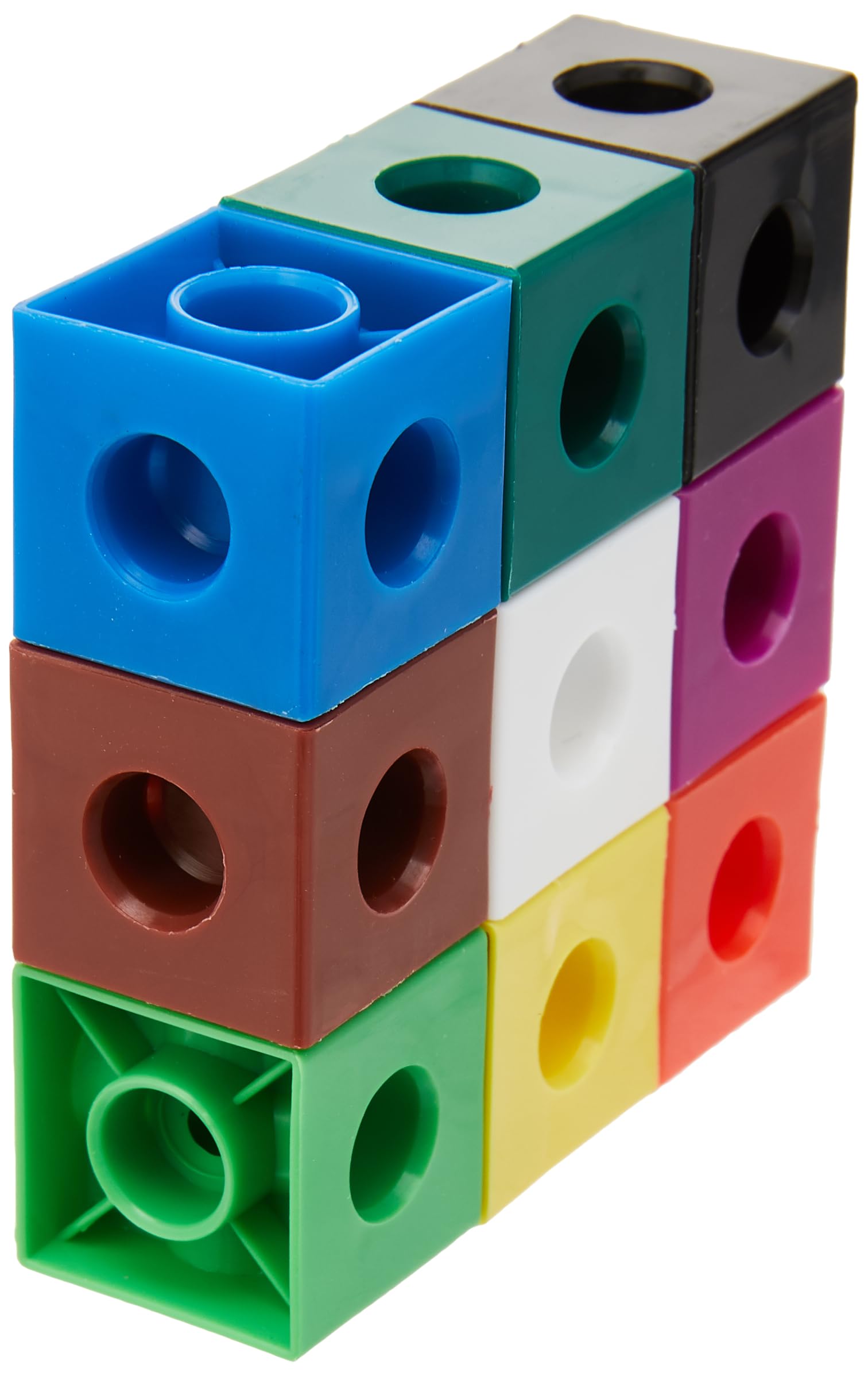 Learning Resources Snap Cubes - Connecting Math Cubes for Ages 5-9 3