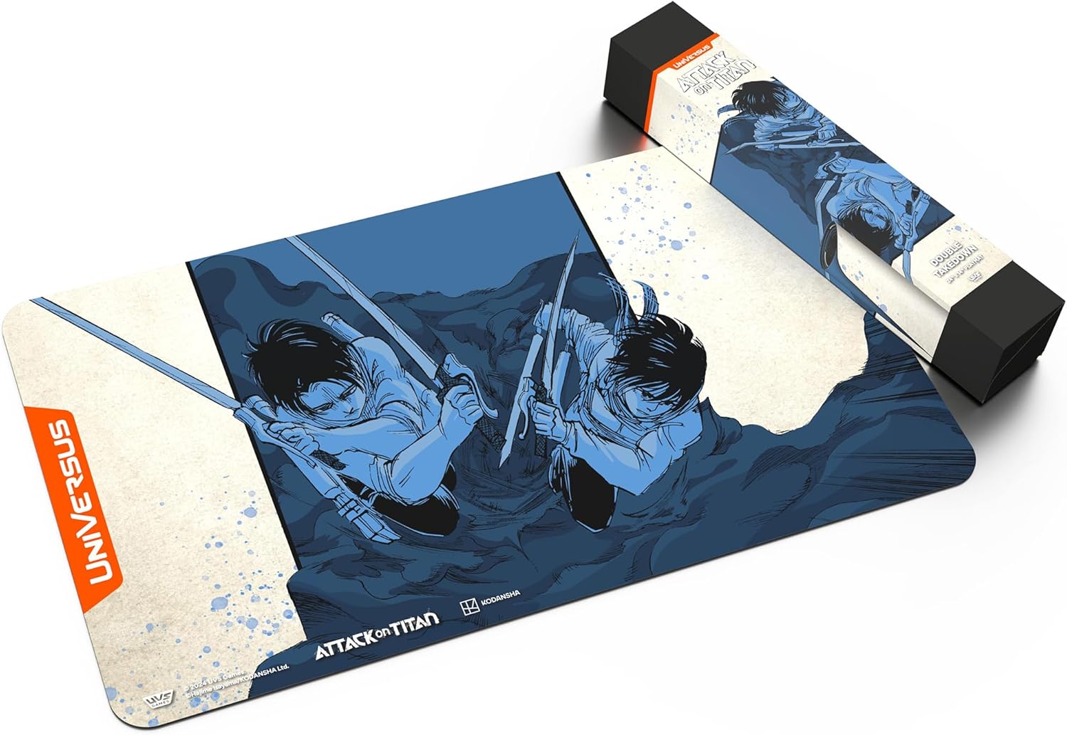 UniVersus Attack on Titan: Origins of Power Double Takedown Playmat 24 x 14 4