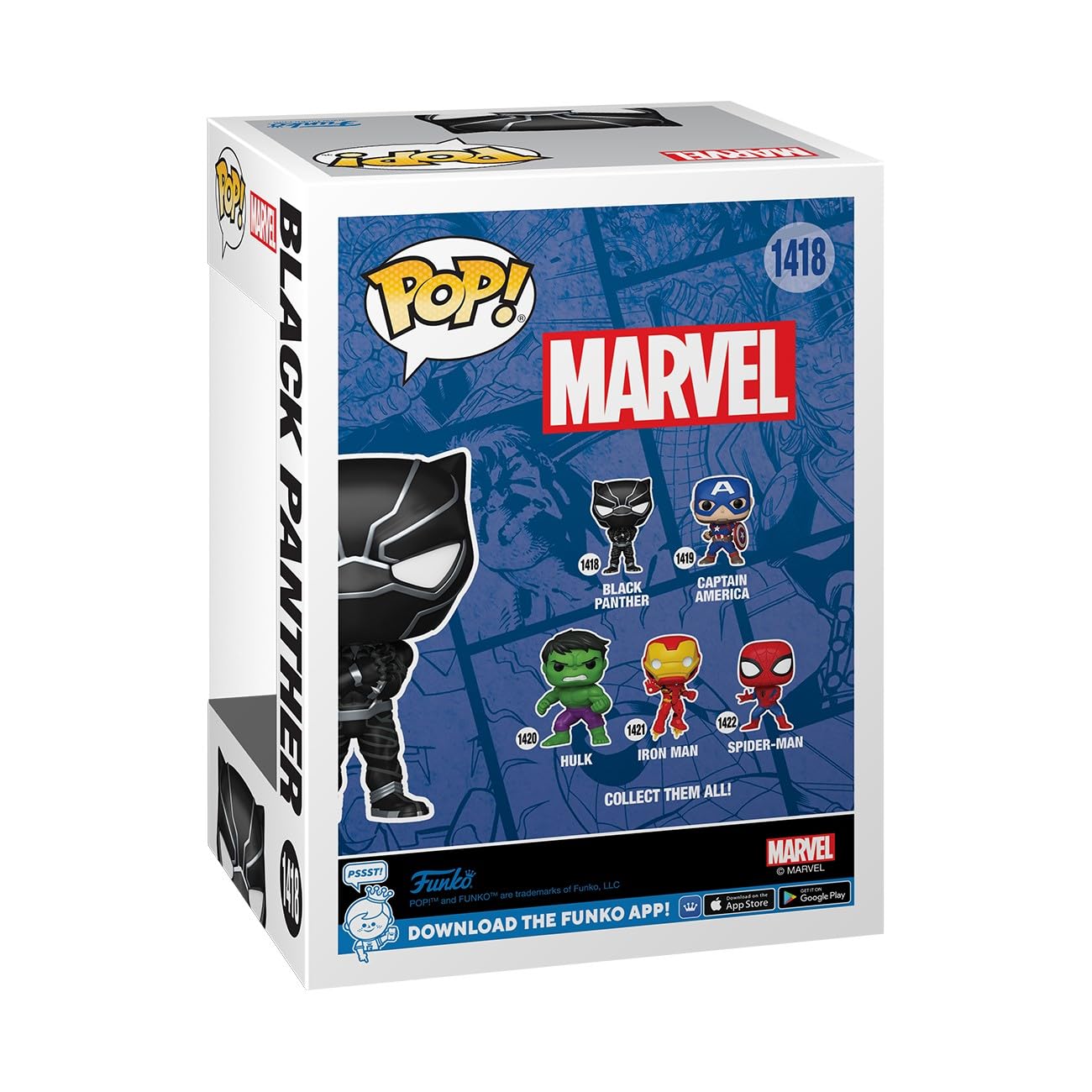 Funko Pop! Marvel: Black Panther - Marvel Comics Vinyl Figure 10