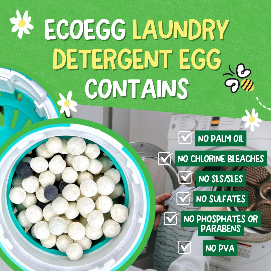 Ecoegg - Laundry Egg Refill Pellets 50 Washes Tropical Breeze 4