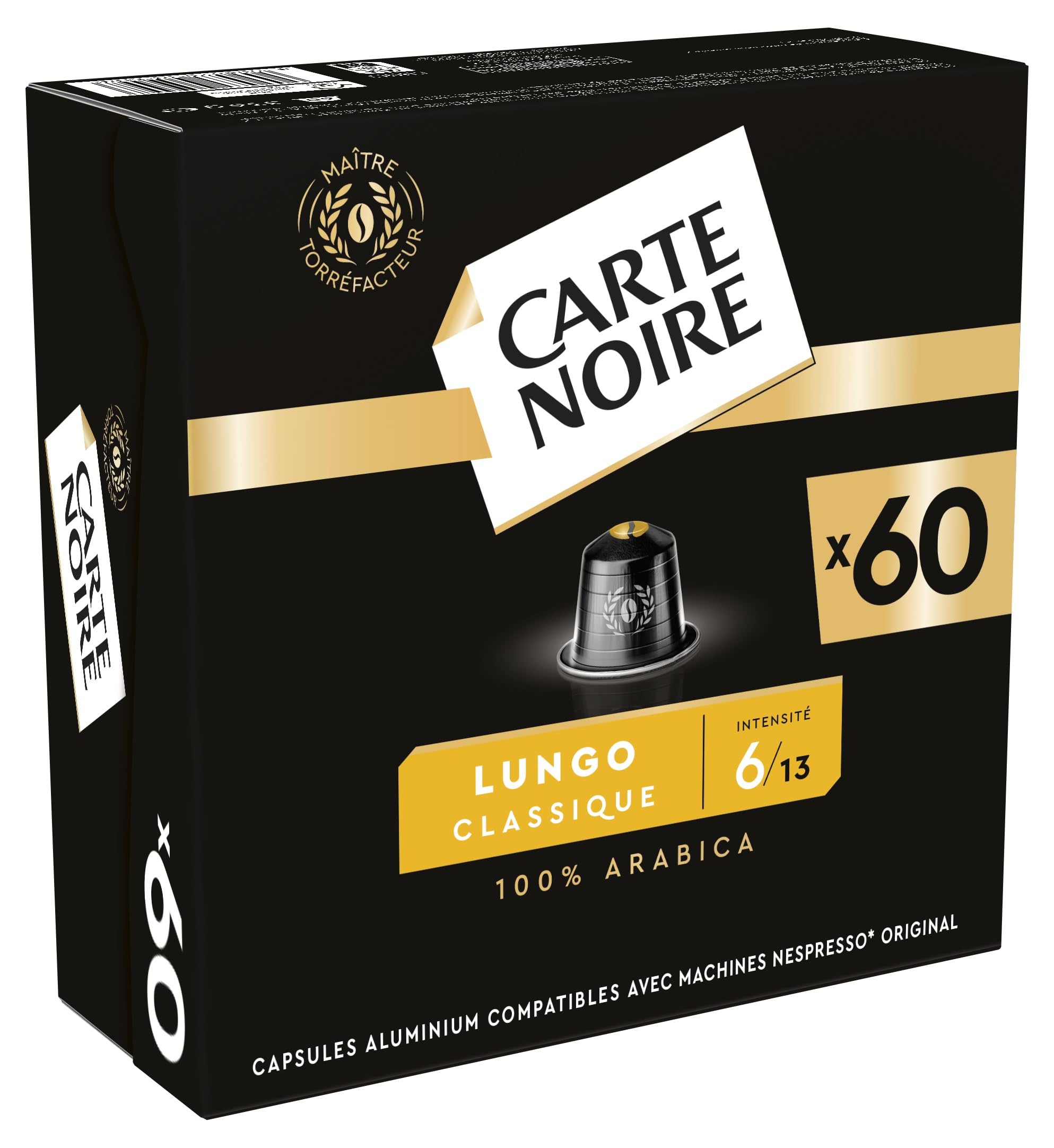 Carte Noire Espresso Lungo - 100% Arabica Nespresso Compatible Capsules 9