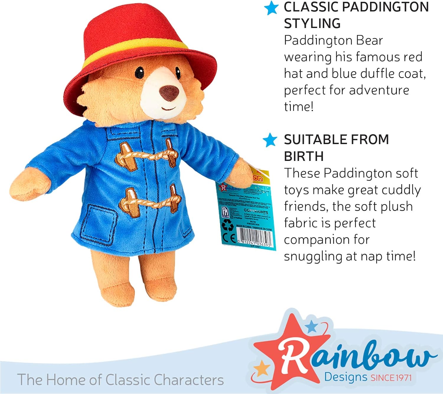Rainbow Designs Official Adventures of Paddington Bear - Soft Paddington Plush T 4