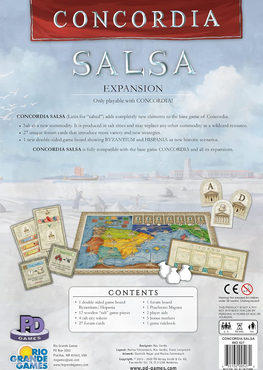 Cranio Creations Concordia Salsa Board Game Expansion 3