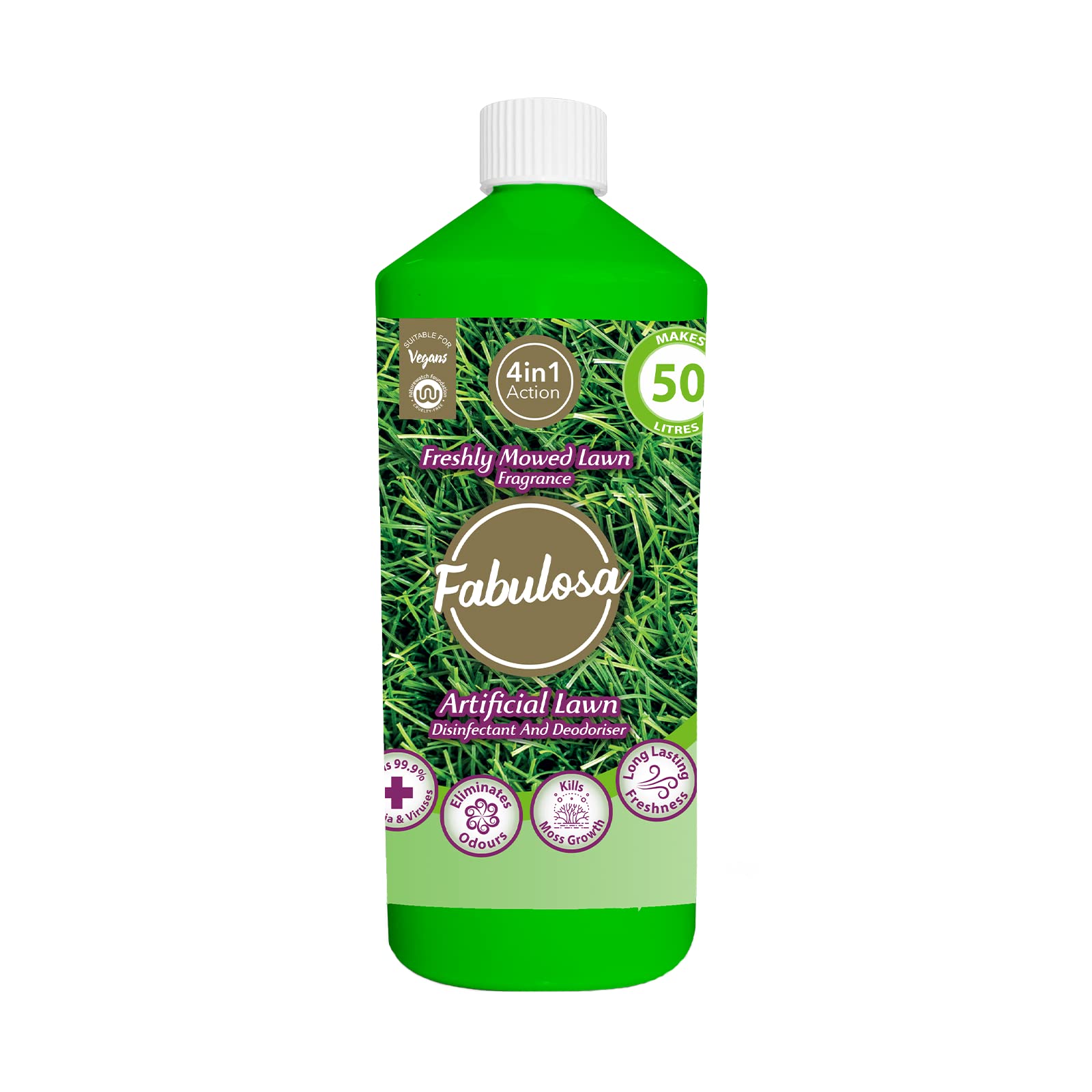 Fabulosa 4 in 1 All Purpose Disinfectant & Deodoriser - Kills 99.9% Bacteria | 1 L