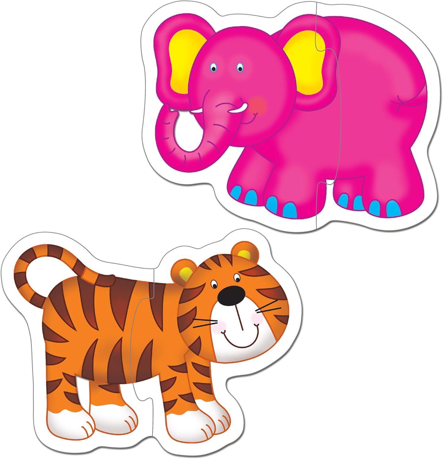 Galt Baby Puzzles - Jungle Animal Jigsaw Set for Toddlers 18 Months+ 9