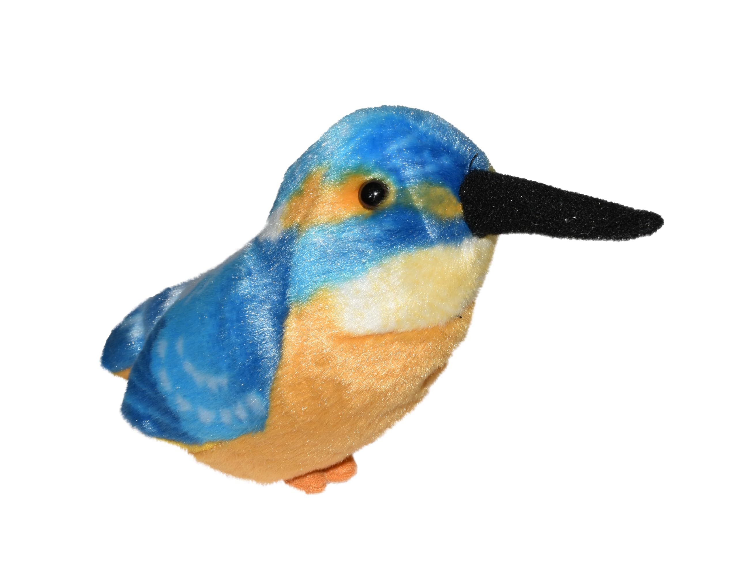 WILD REPUBLIC RSPB Kingfisher Stuffed Animal with Authentic Sound | 7 in Plush