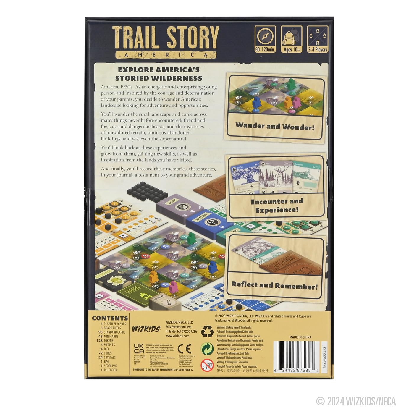 WizKids Trail Story: America Standard Edition DVD Game 2