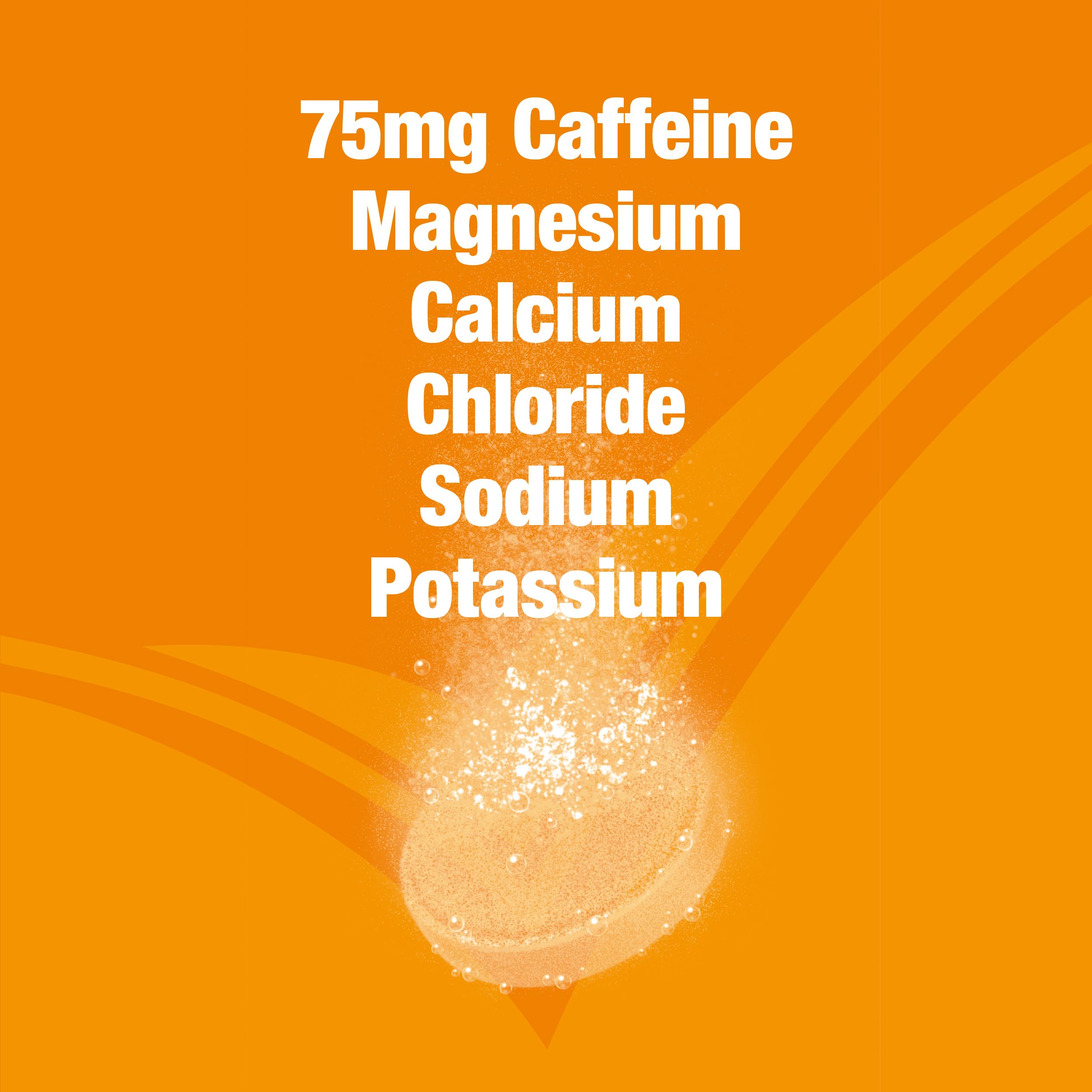 PRO PLUS Fizz Hydration - 20 Effervescent Electrolyte Tablets with Caffeine 2