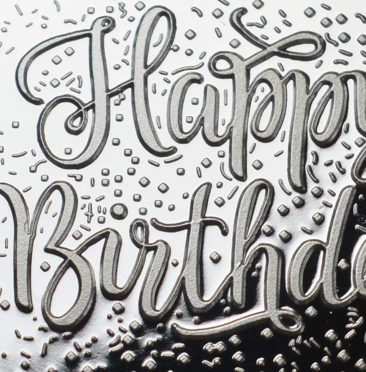 The Commemorative Coin Company 40th Birthday .999 Silver Commemorative Coin - Proof Finish with 24ct Gold and Faux Pearl 3