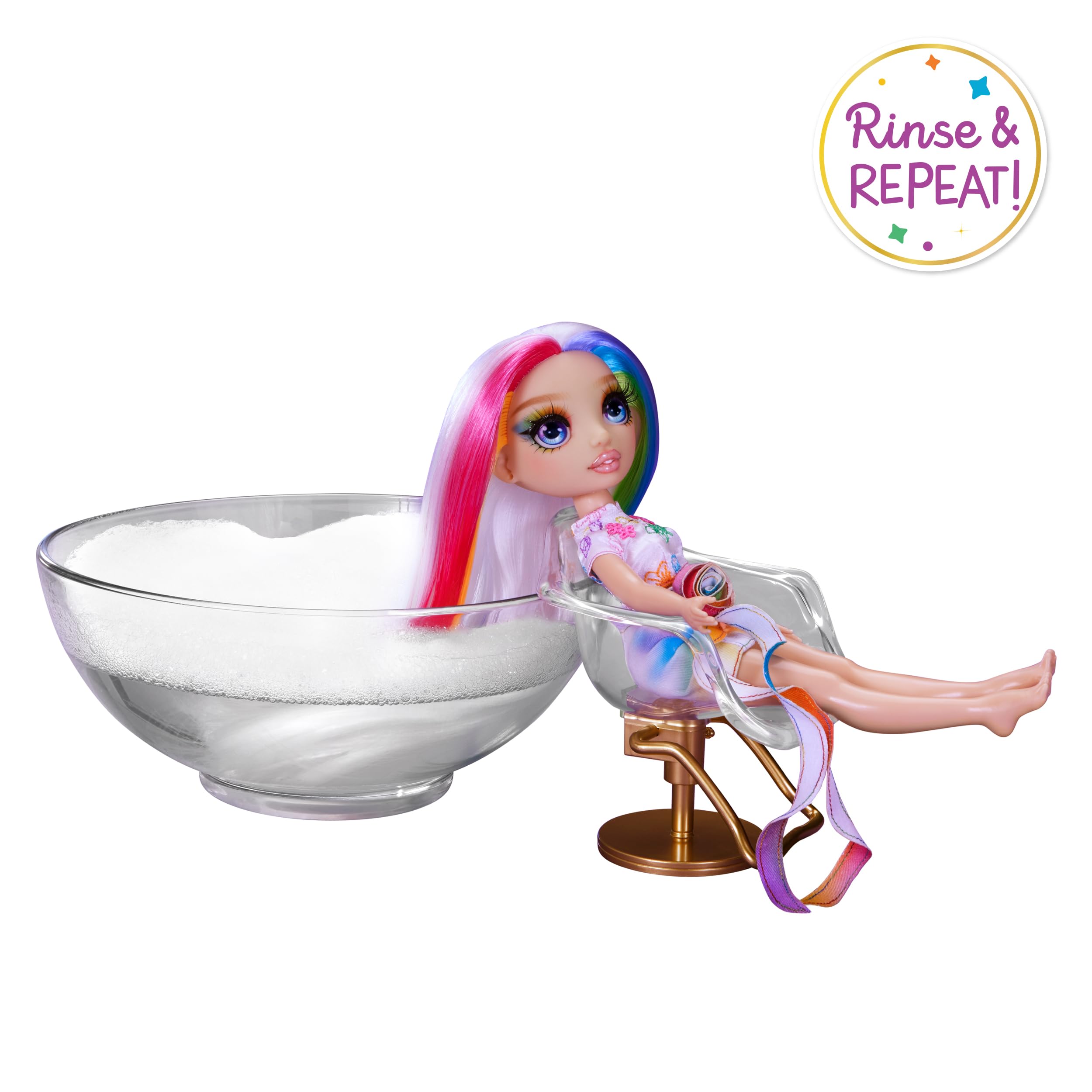 Rainbow High Hair Chalk & Style Doll - Amaya - 28 cm Fashion Doll with Washable Hair Chalk Kit 3