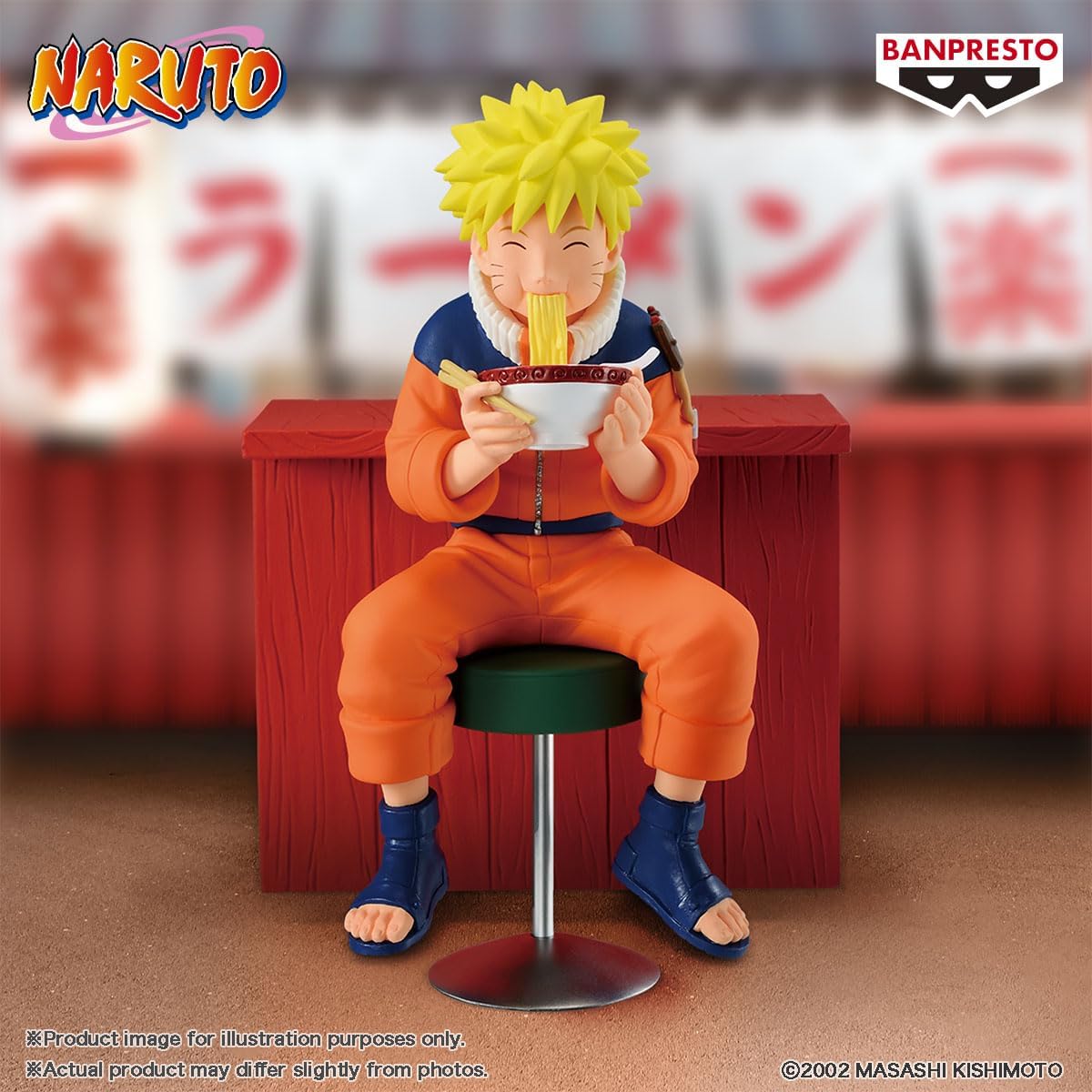 Banpresto Naruto Shippuden - Naruto Uzumaki Ichiraku Ramen Scene Statue (BPR89618) 6