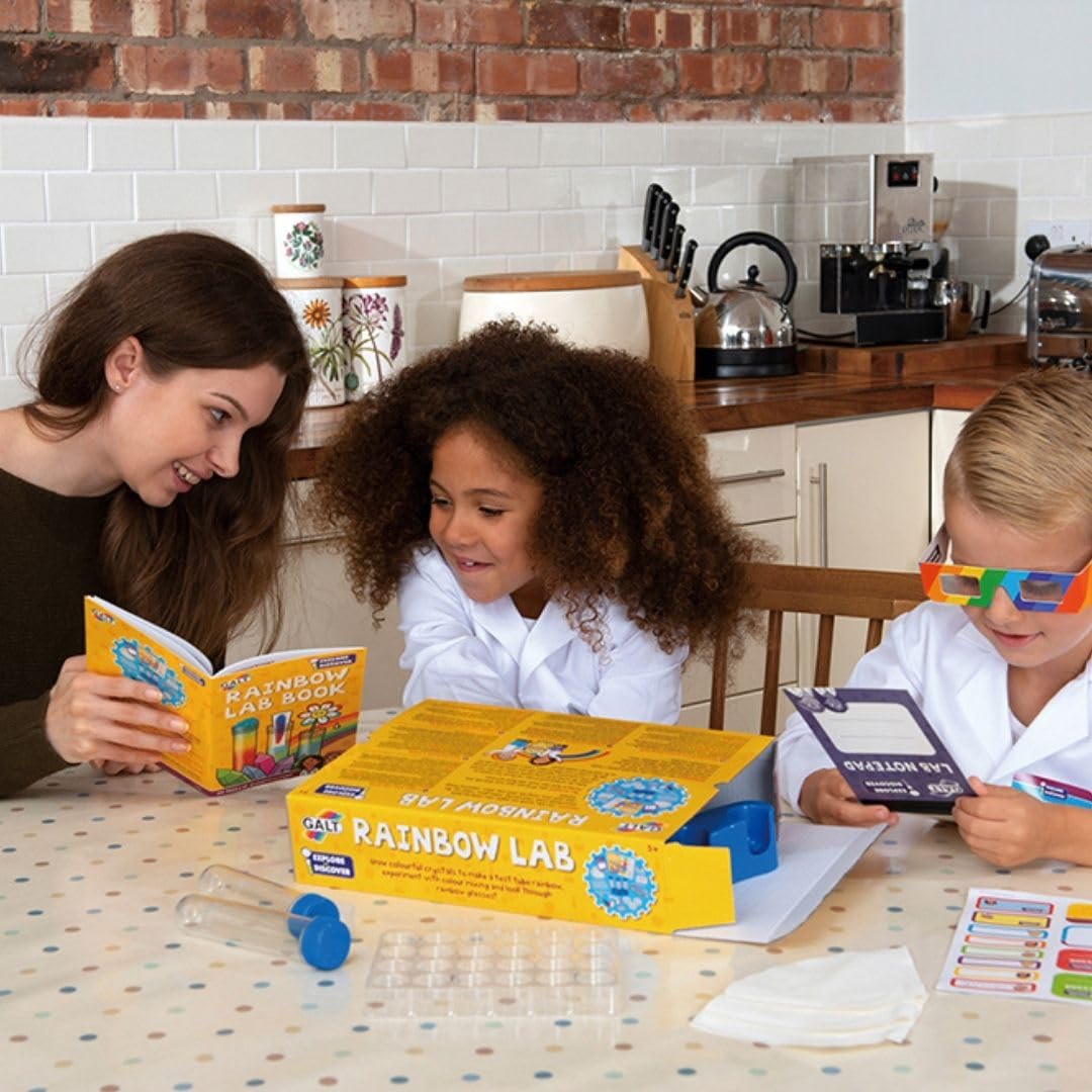 Galt Toys Rainbow Lab Science Kit - STEM Experiments for Kids Ages 5-10 8