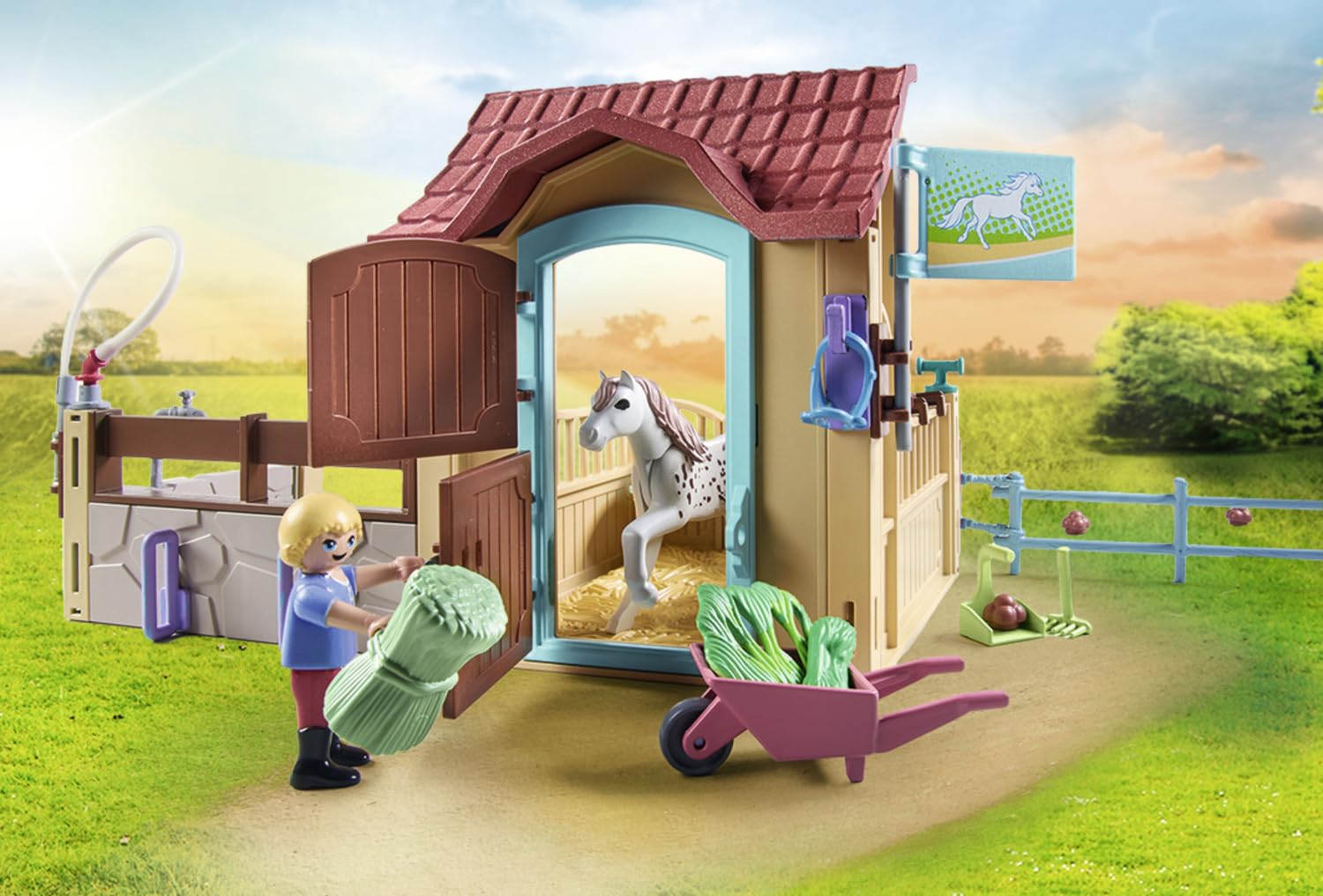 Playmobil 71494 Horses of Waterfall Riding Stable Playset - Ages 4+ 14