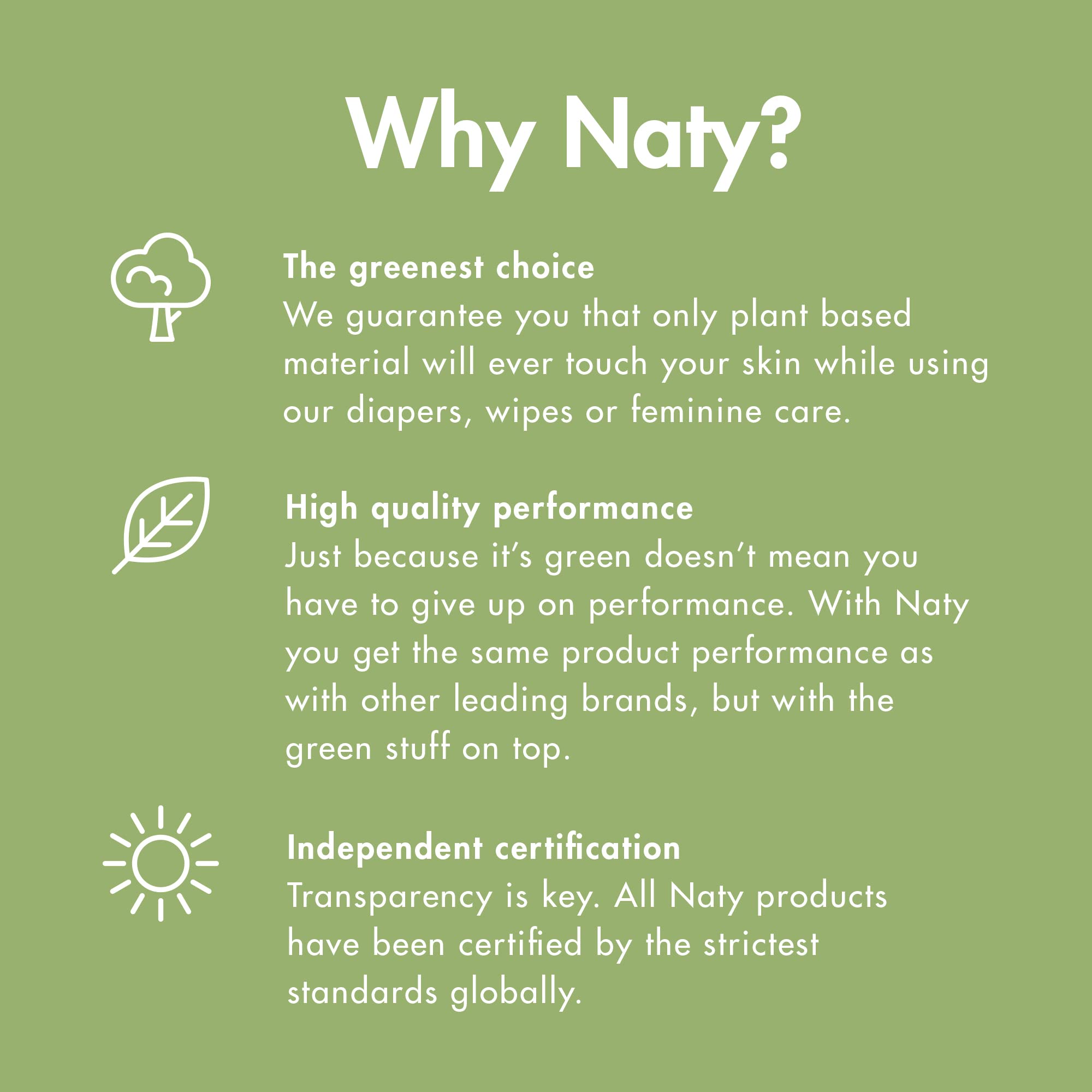 Naty - Eco by Naty Sanitary Pads Super (Plant-Based, Organic, Compostable) 5